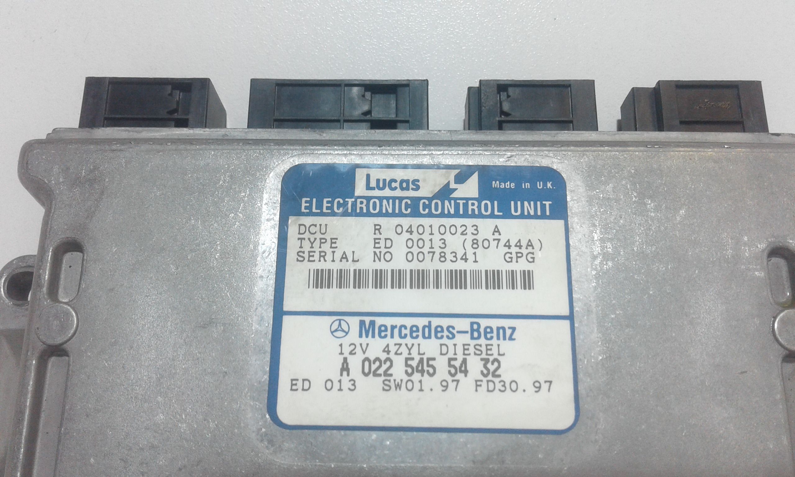 Centralina motore MERCEDES Classe C Berlina W202