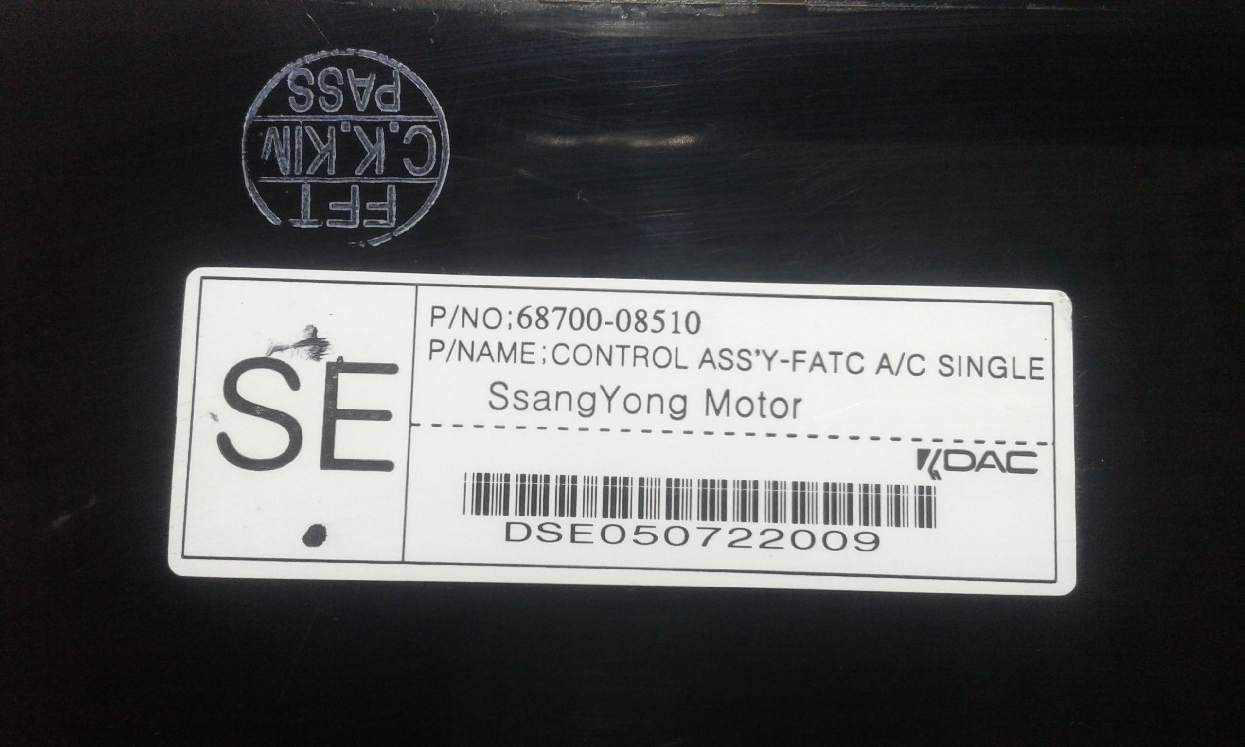 Comandi Clima SSANGYONG Rexton 1 Serie