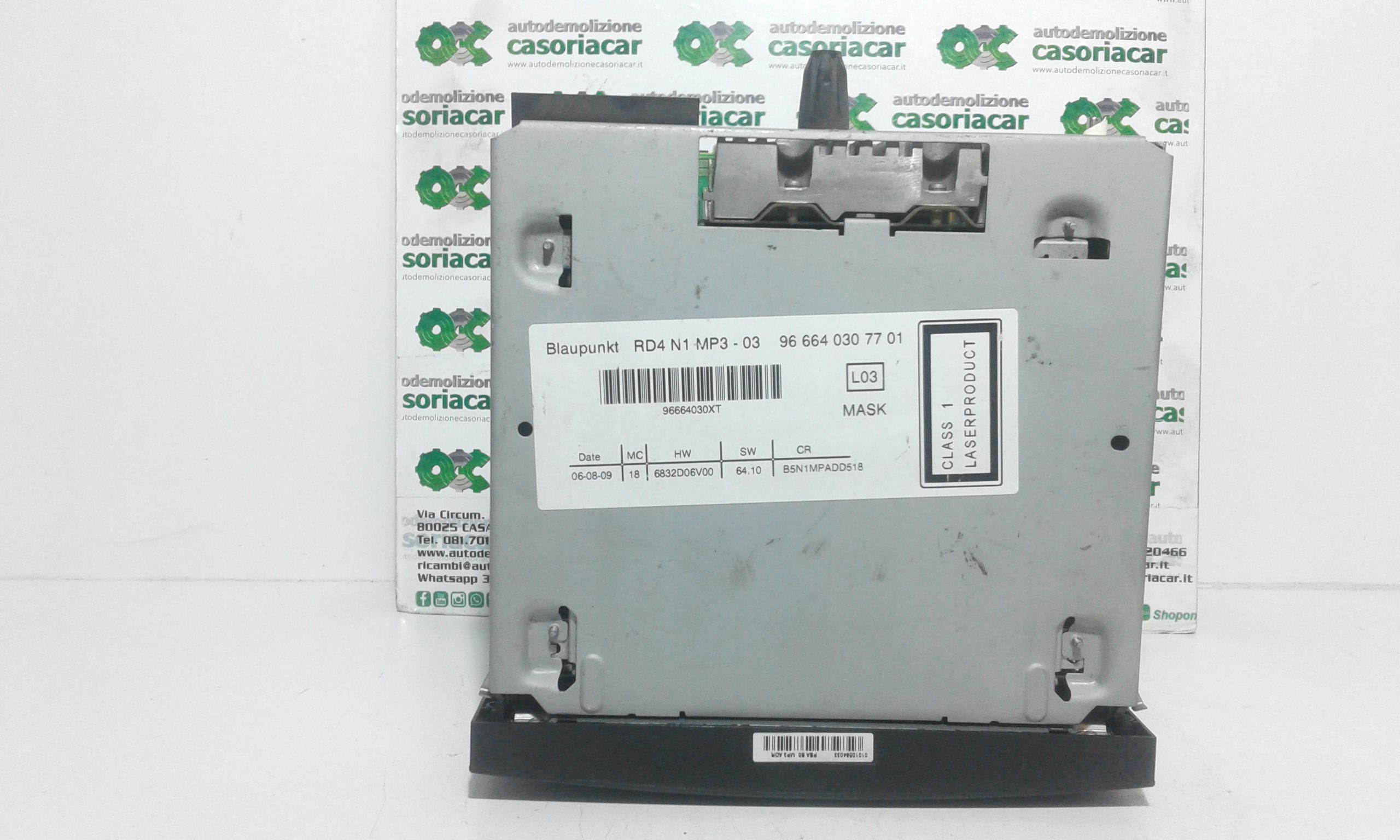 Autoradio MP3 CITROEN C4 1 Serie