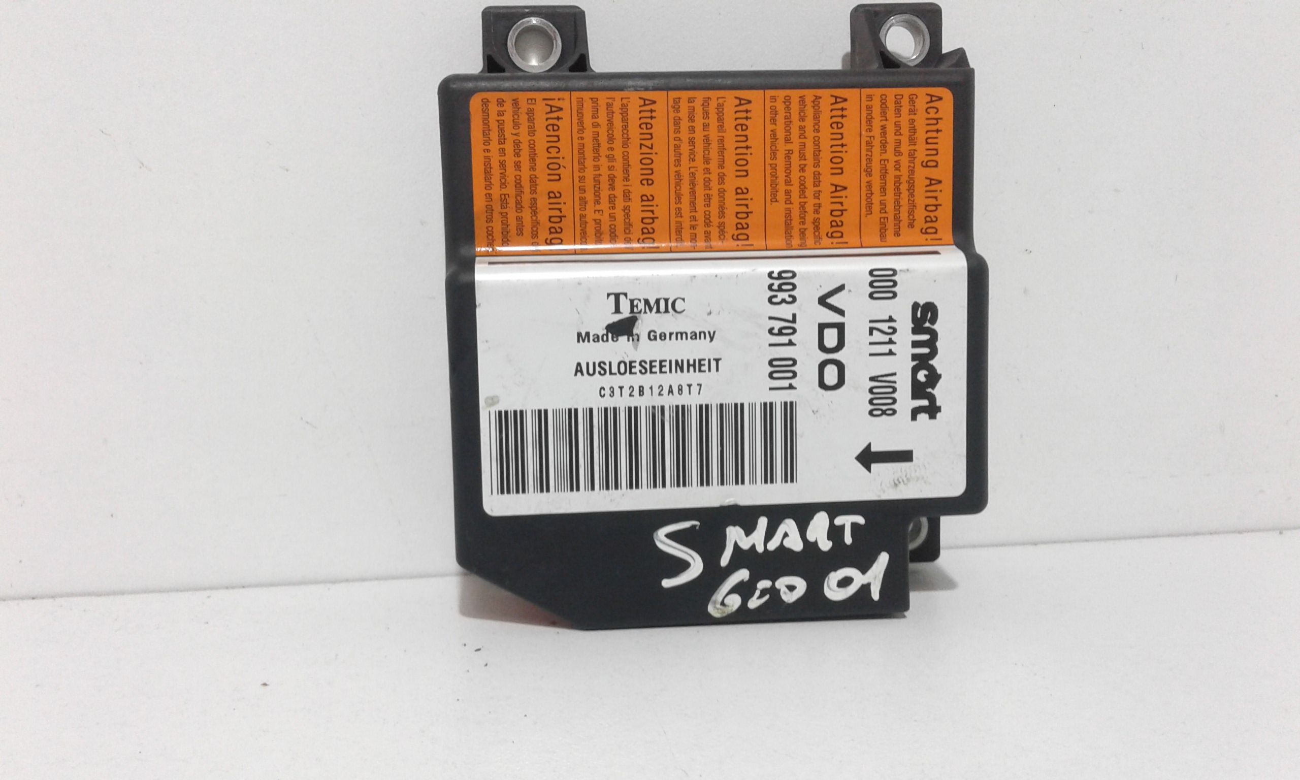 Centralina Airbag SMART For Two Cabrio 1 Serie