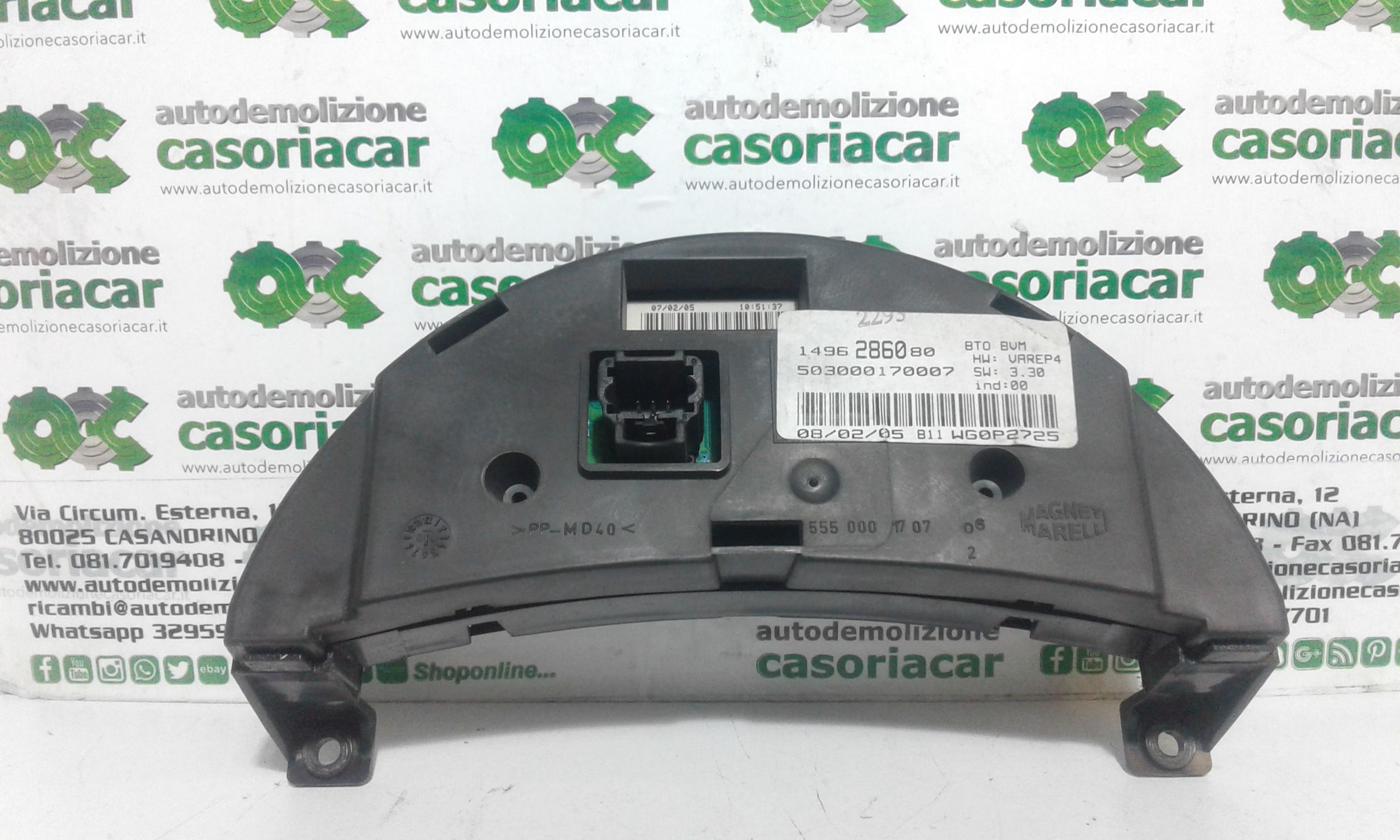 Display LANCIA Phedra 1 Serie