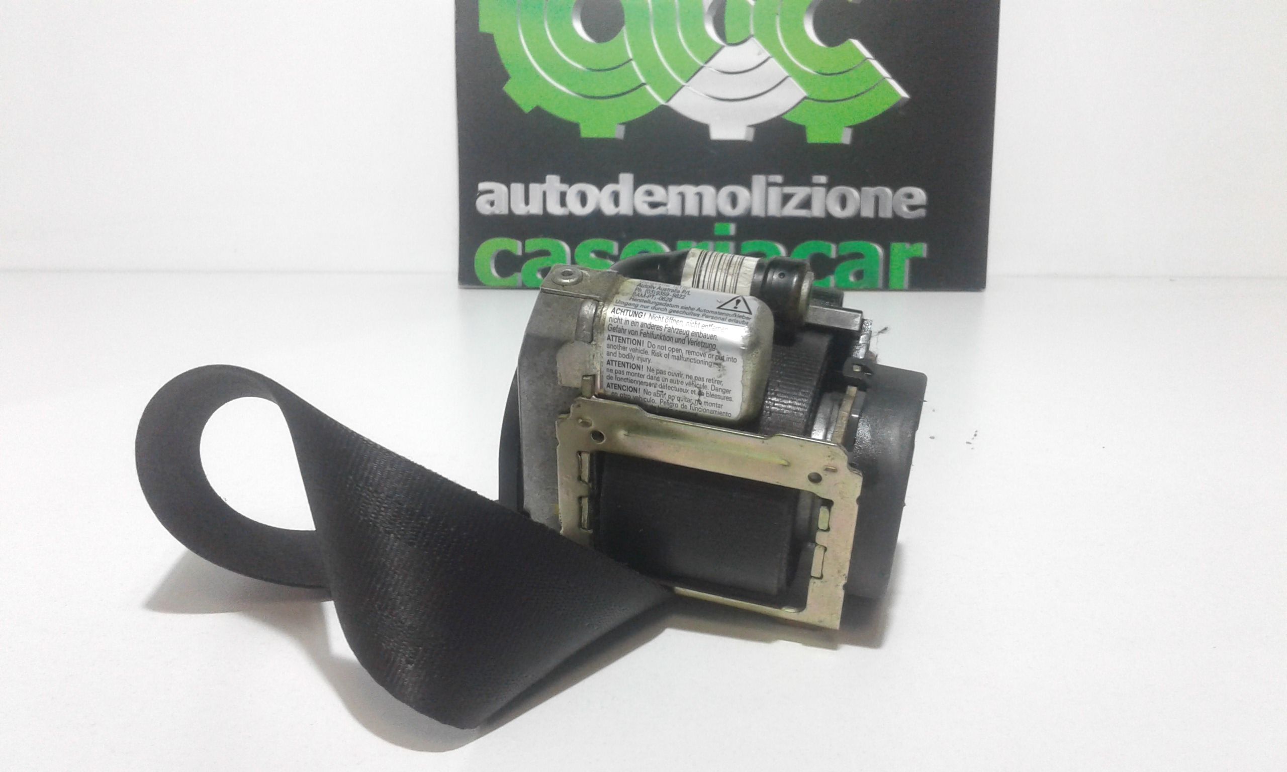 Cintura di Sicurezza anteriore Destra con pretensionatore SSANGYONG Rexton 1 Serie