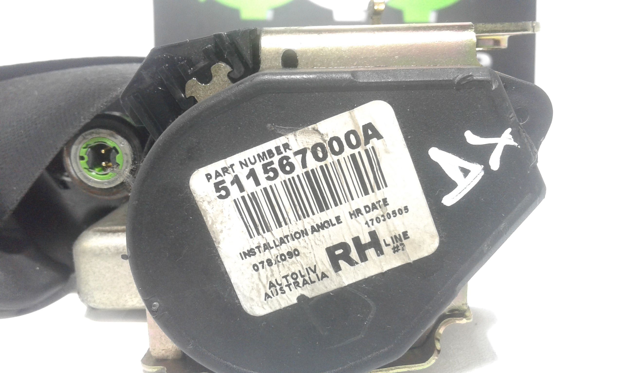 Cintura di Sicurezza anteriore Destra con pretensionatore SSANGYONG Rexton 1 Serie