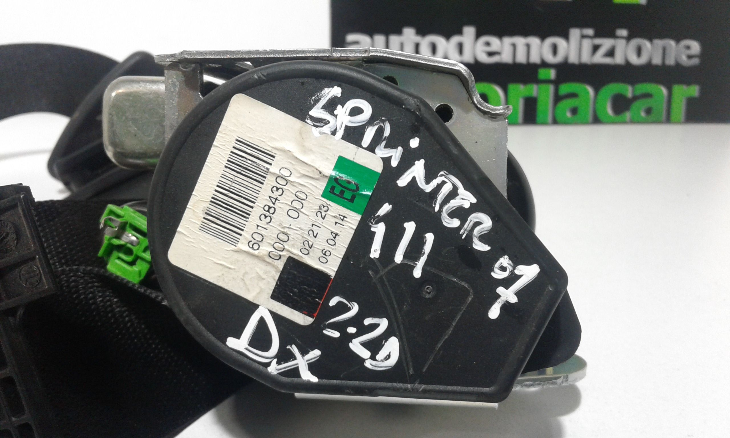 Cintura di Sicurezza anteriore Destra con pretensionatore MERCEDES Sprinter 411