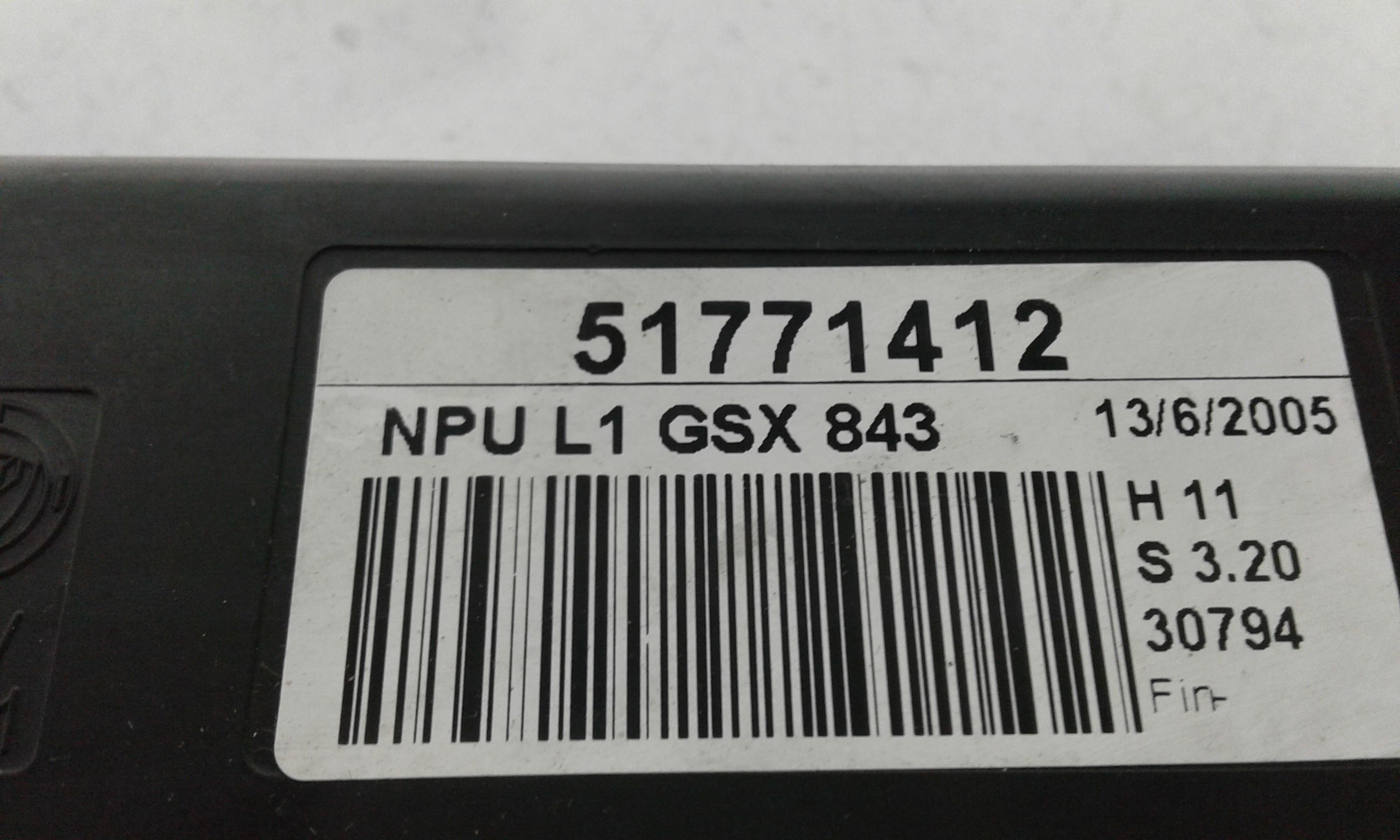 Centralina porta SX guida LANCIA Ypsilon 1 Serie