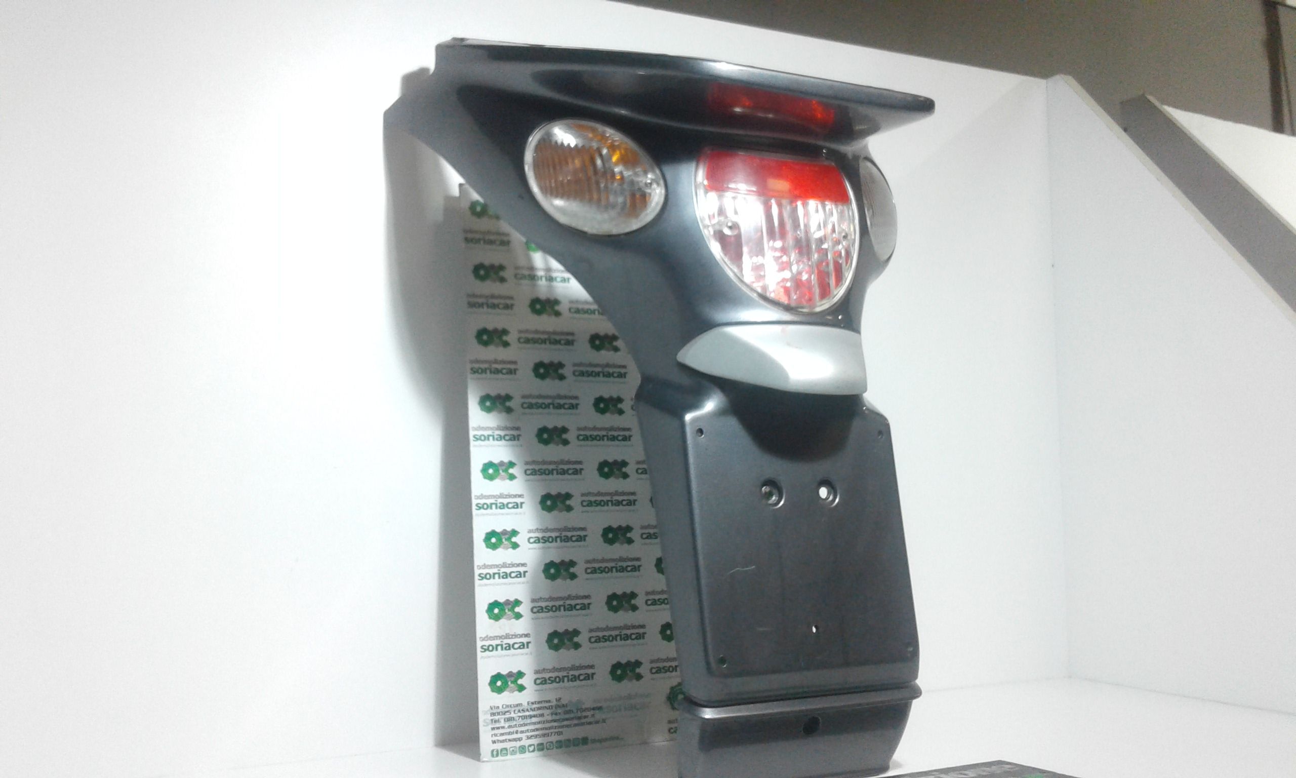 Parafango posteriore targa Aprilia Scarabeo Ligth 500cc