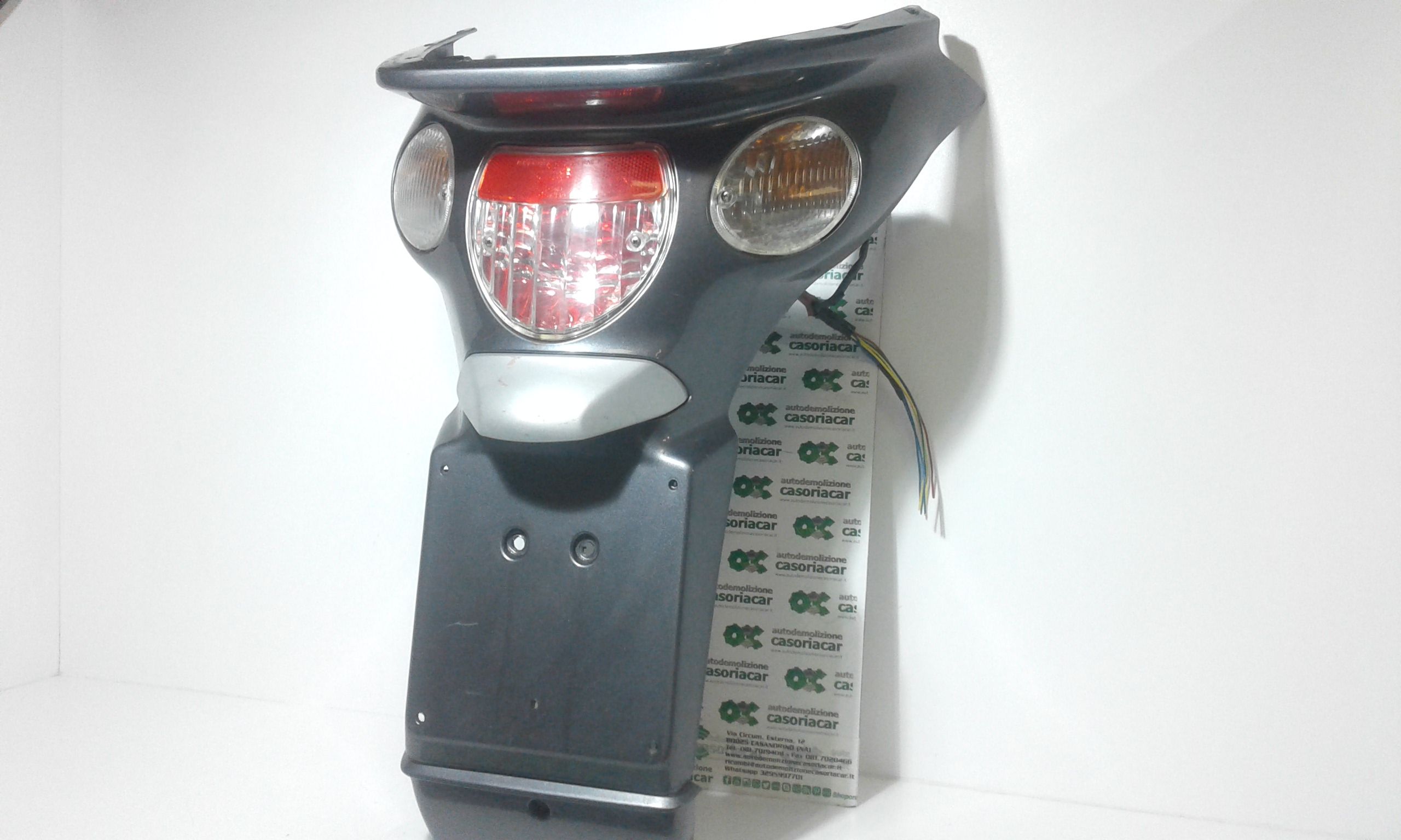 Parafango posteriore targa Aprilia Scarabeo Ligth 500cc