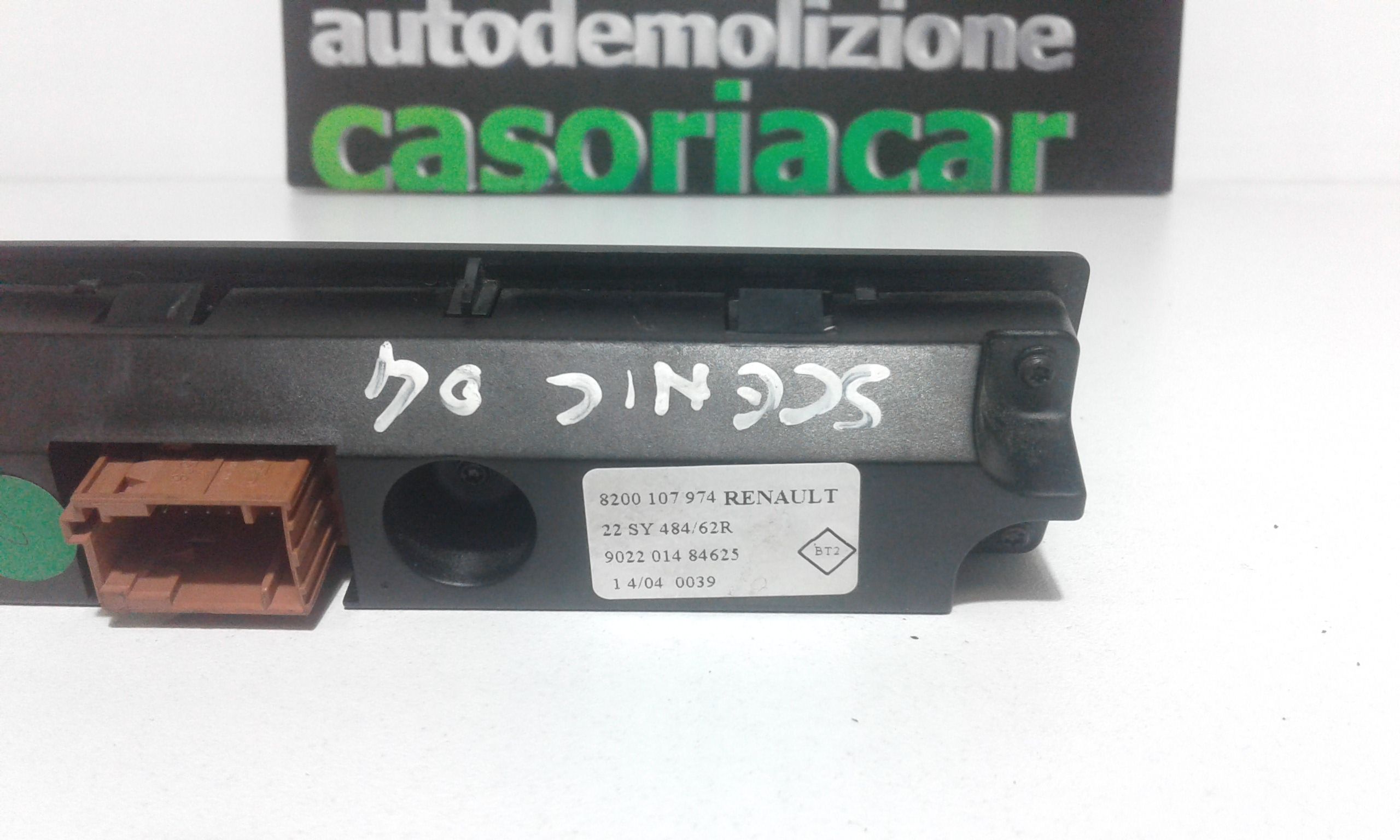 Pulsantiera GPS RENAULT Scenic 3 Serie