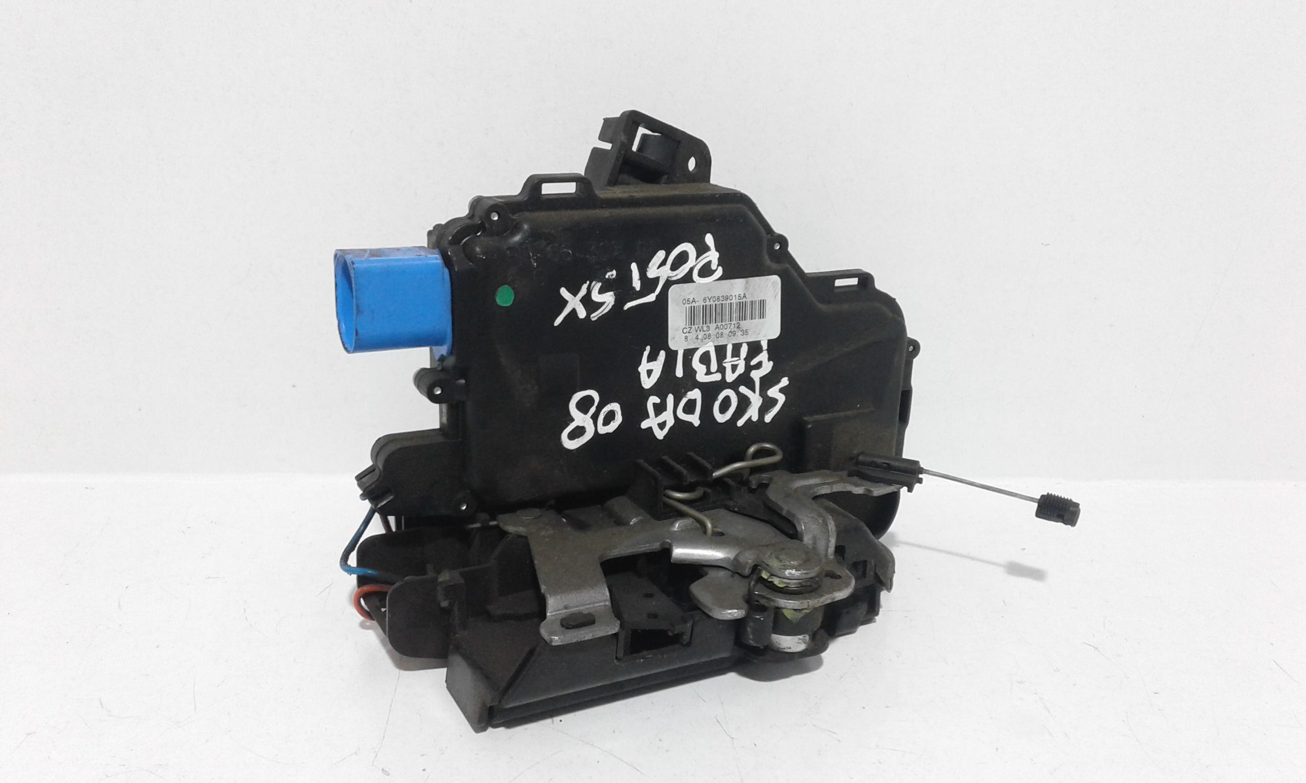 Serratura Posteriore Sinistra SKODA Fabia Berlina 2 Serie