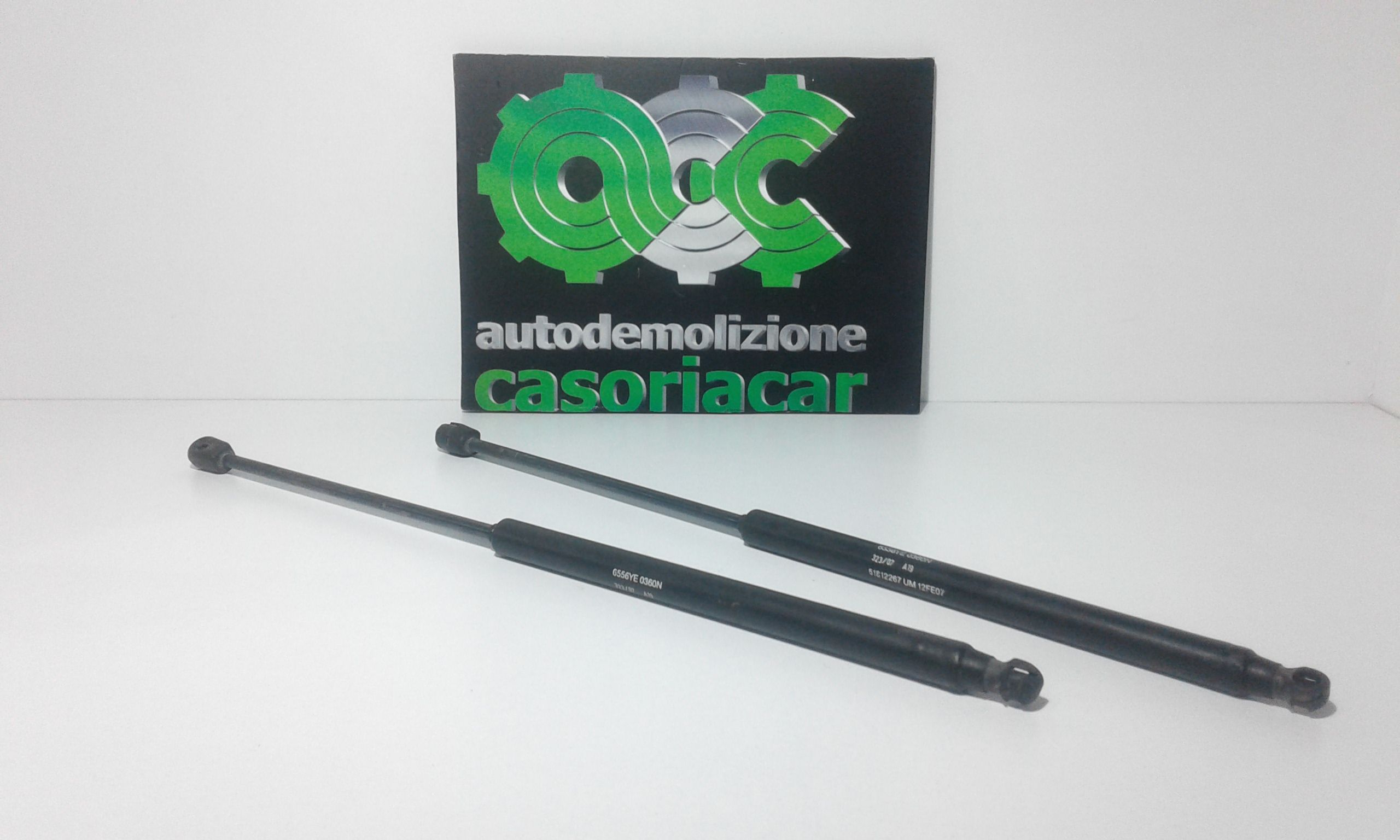 Pistoncini cofano Post. FIAT Bravo 2 Serie