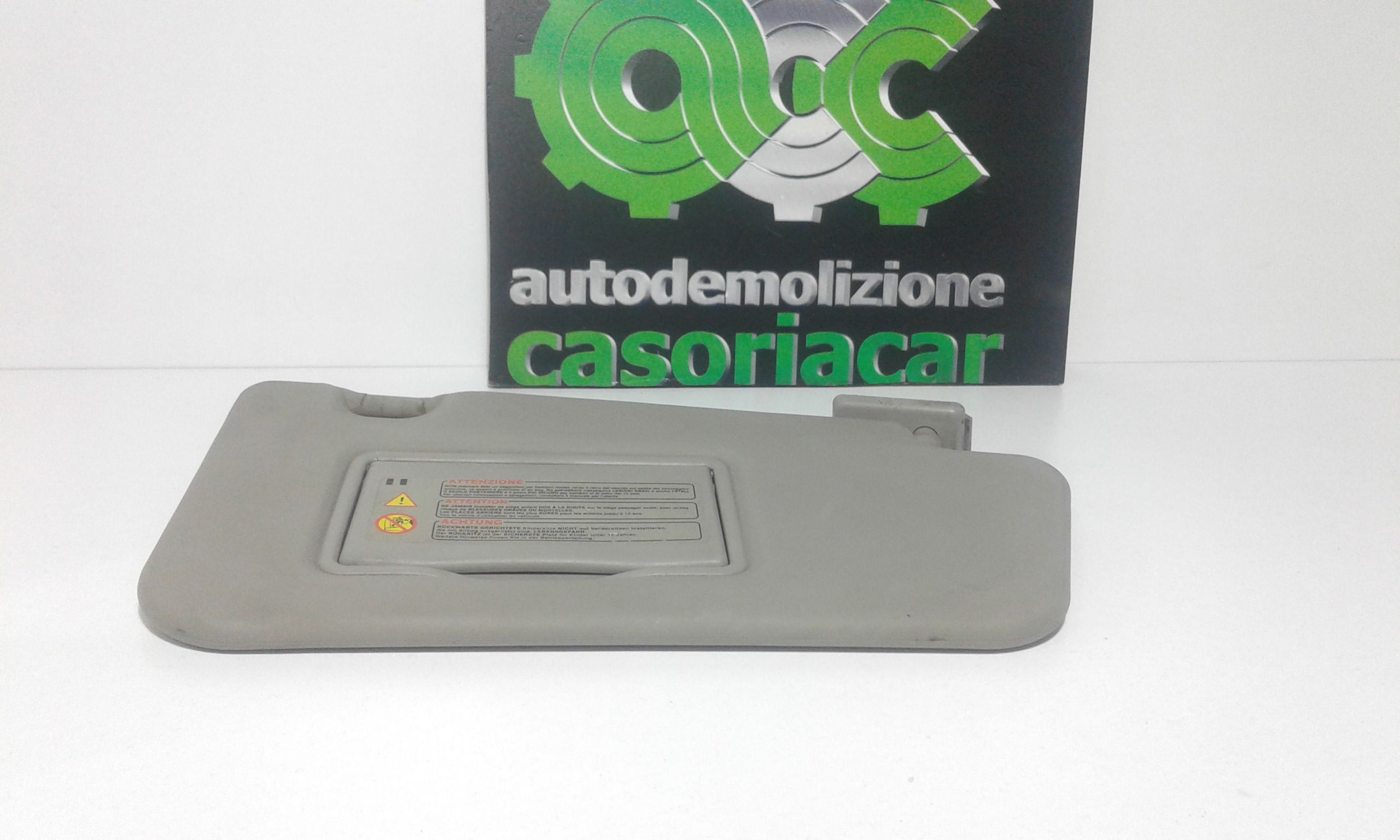 Parasole aletta Lato Passeggero NISSAN Micra 3 Serie