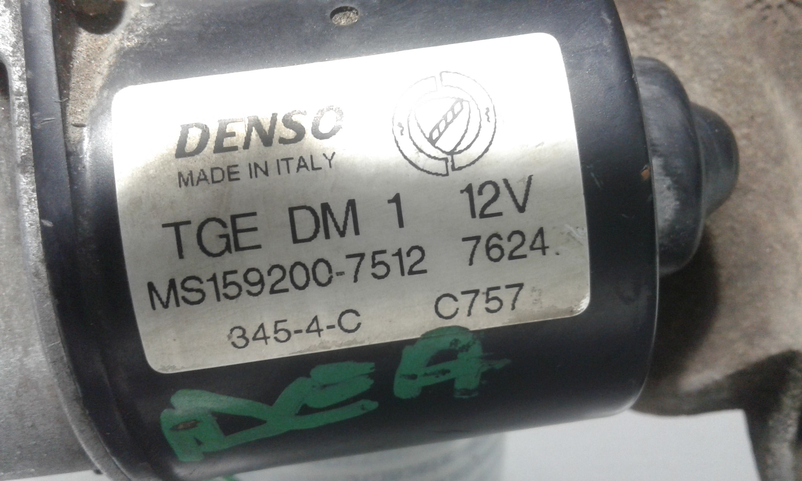 Motorino tergi ant completo di tandem FIAT Idea 1 Serie