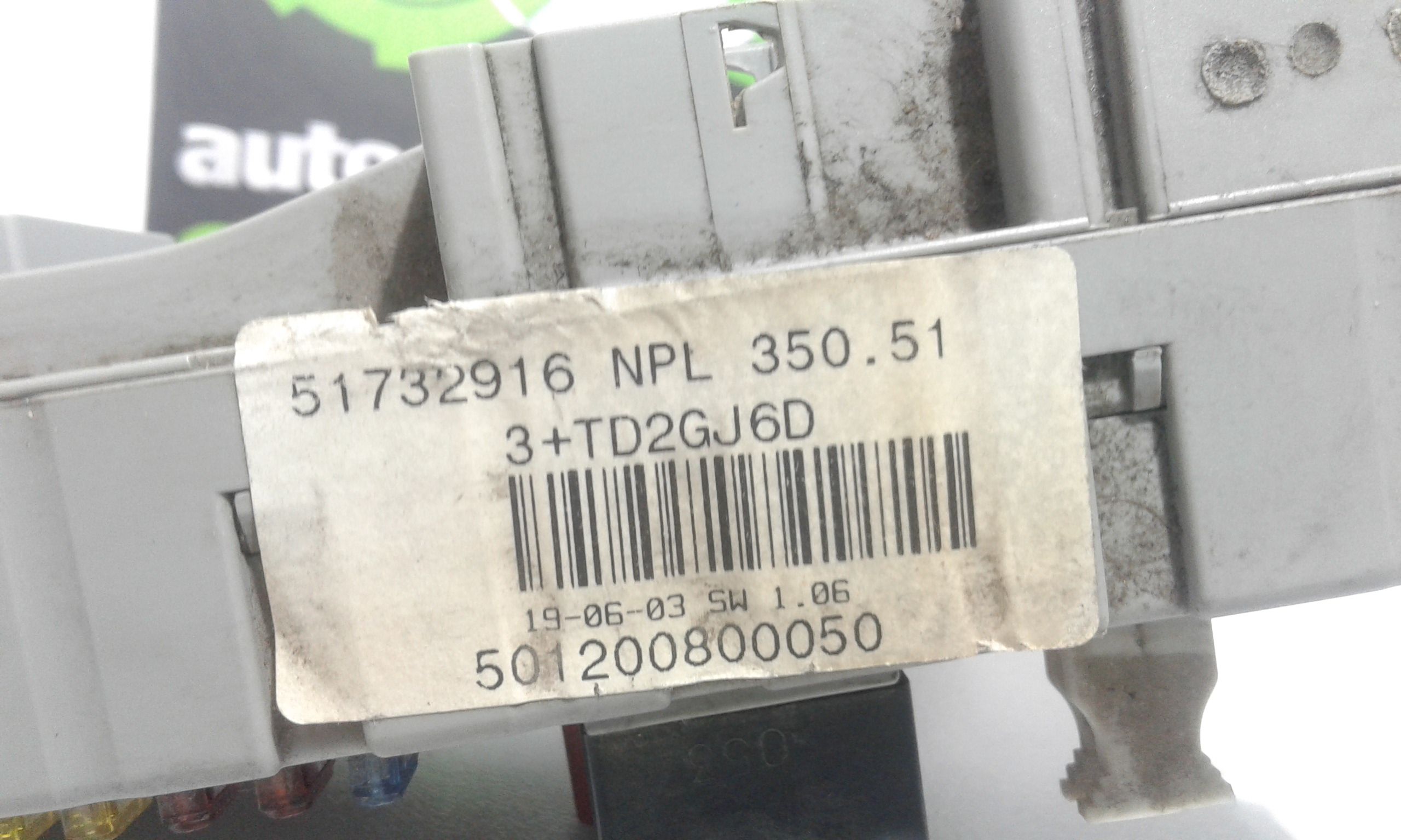 Centralina Porta Fusibili FIAT Idea 1 Serie