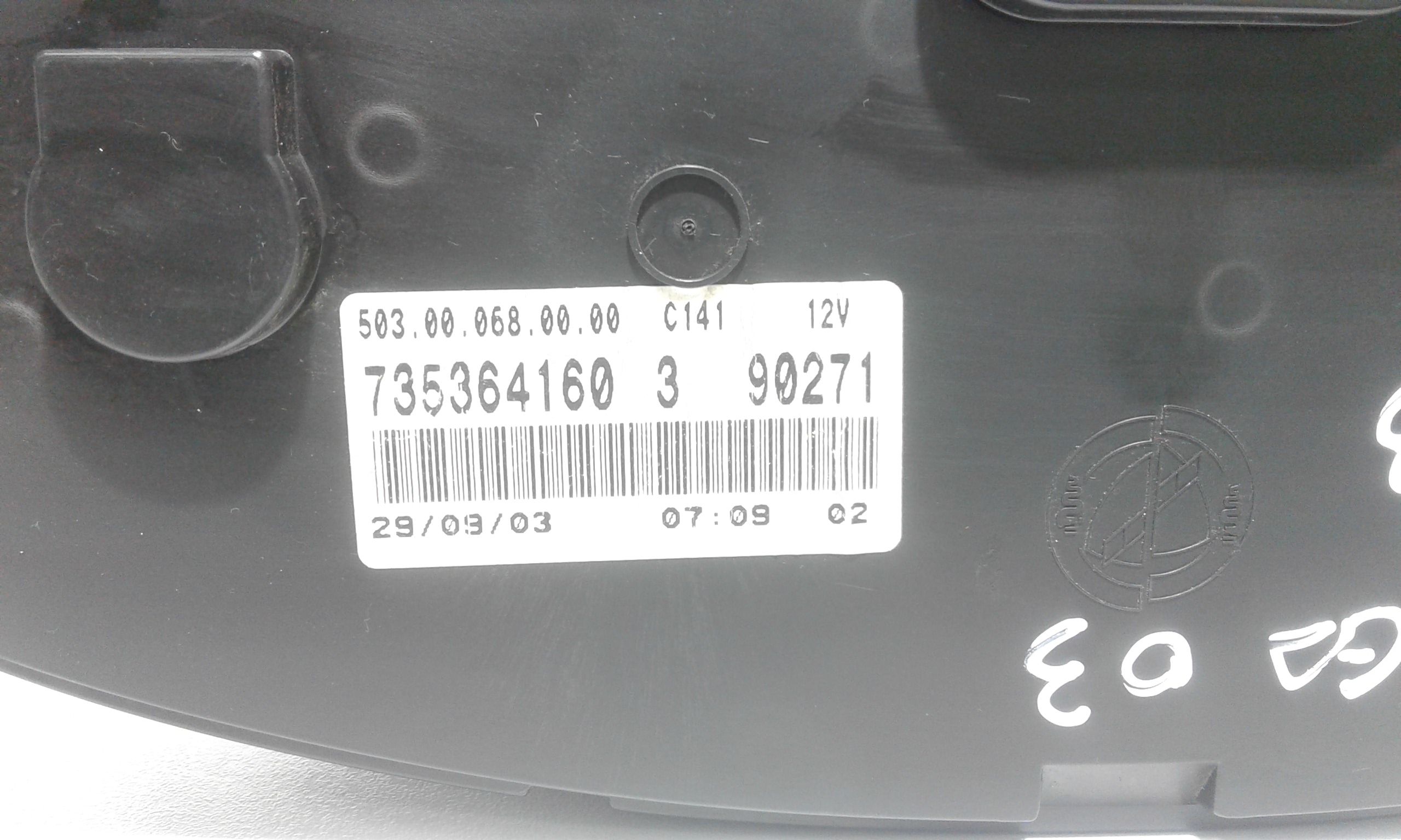 Quadro Strumenti FIAT Idea 1 Serie