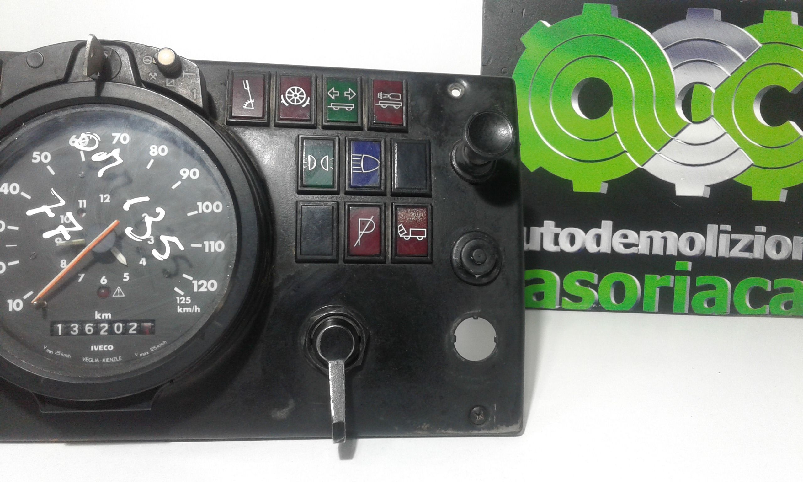 Quadro Strumenti FIAT OM 135