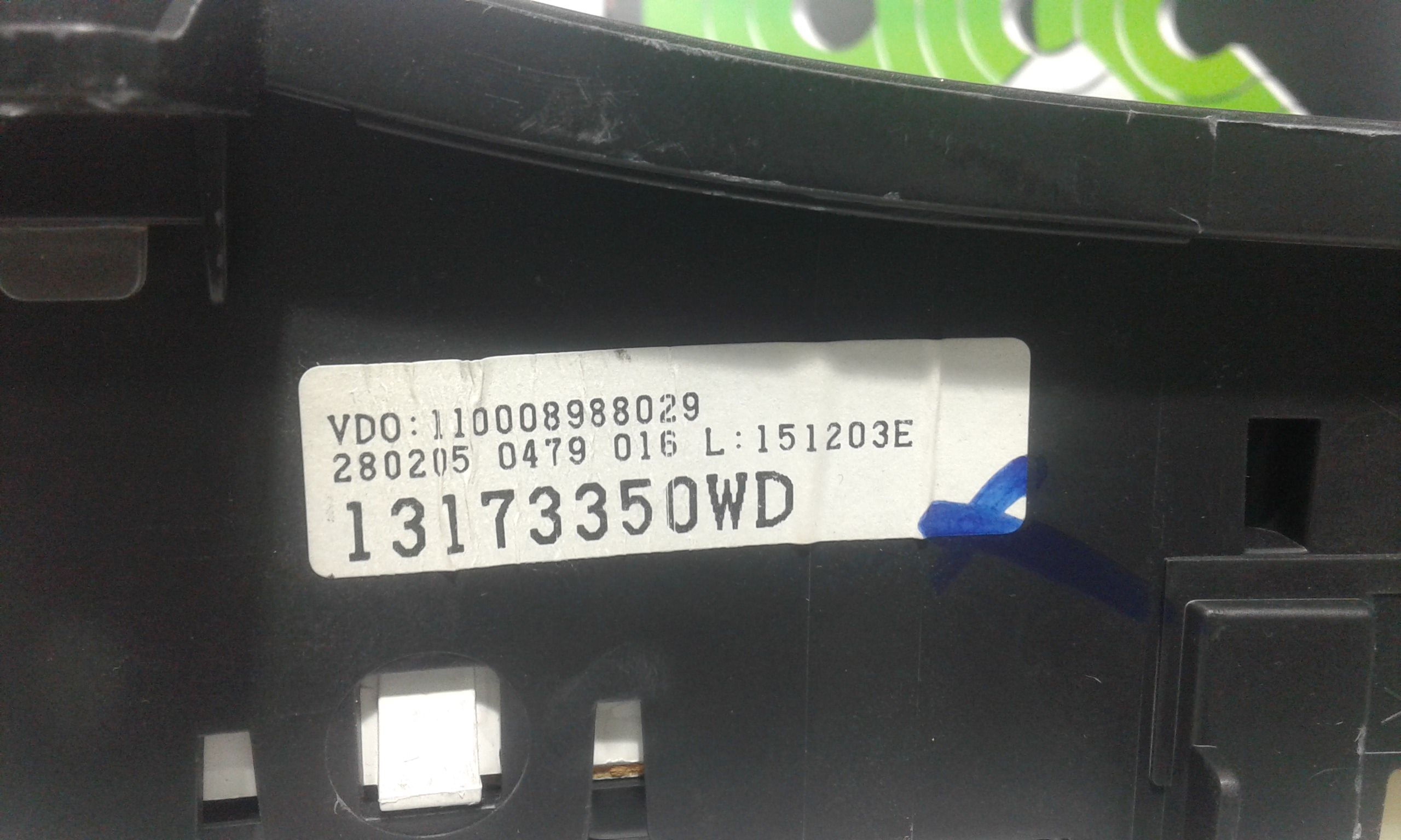 Quadro Strumenti OPEL Corsa C 5P 2 Serie