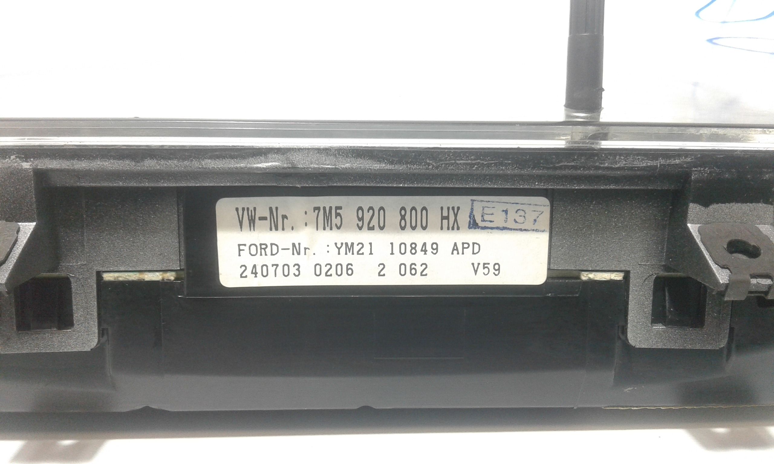 Quadro Strumenti FORD Galaxy 2 Serie