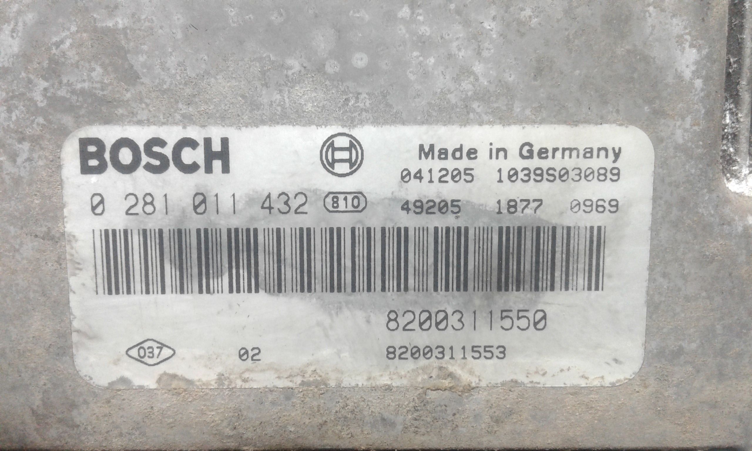 Centralina motore RENAULT Master 3 Serie