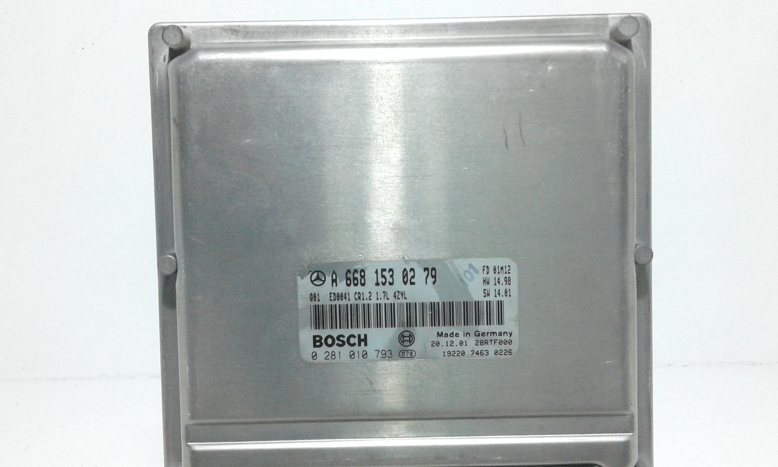 Centralina motore MERCEDES Classe A W168 1 Serie