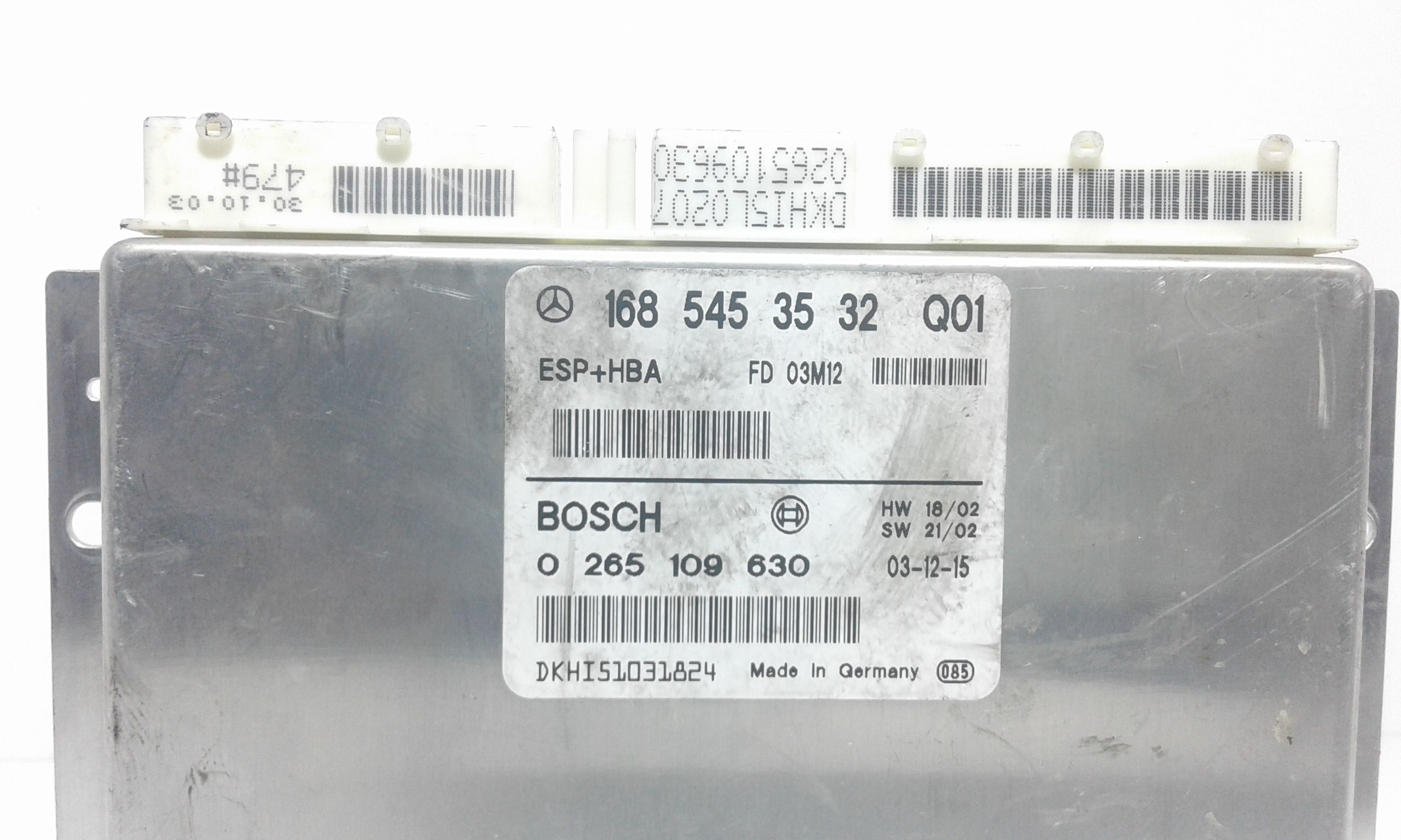 Centralina Modulo di controllo MERCEDES Classe A W168 2 Serie