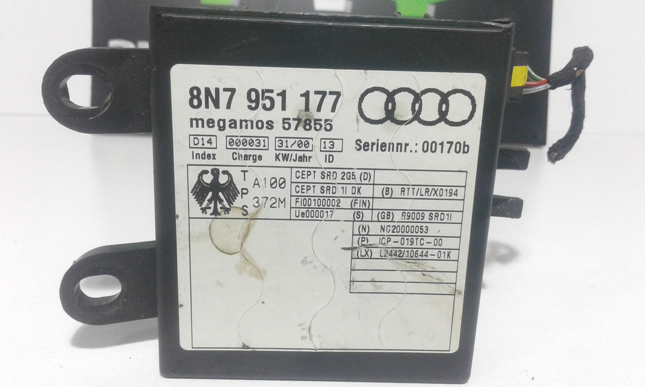 Centralina allarme AUDI TT 1 Serie