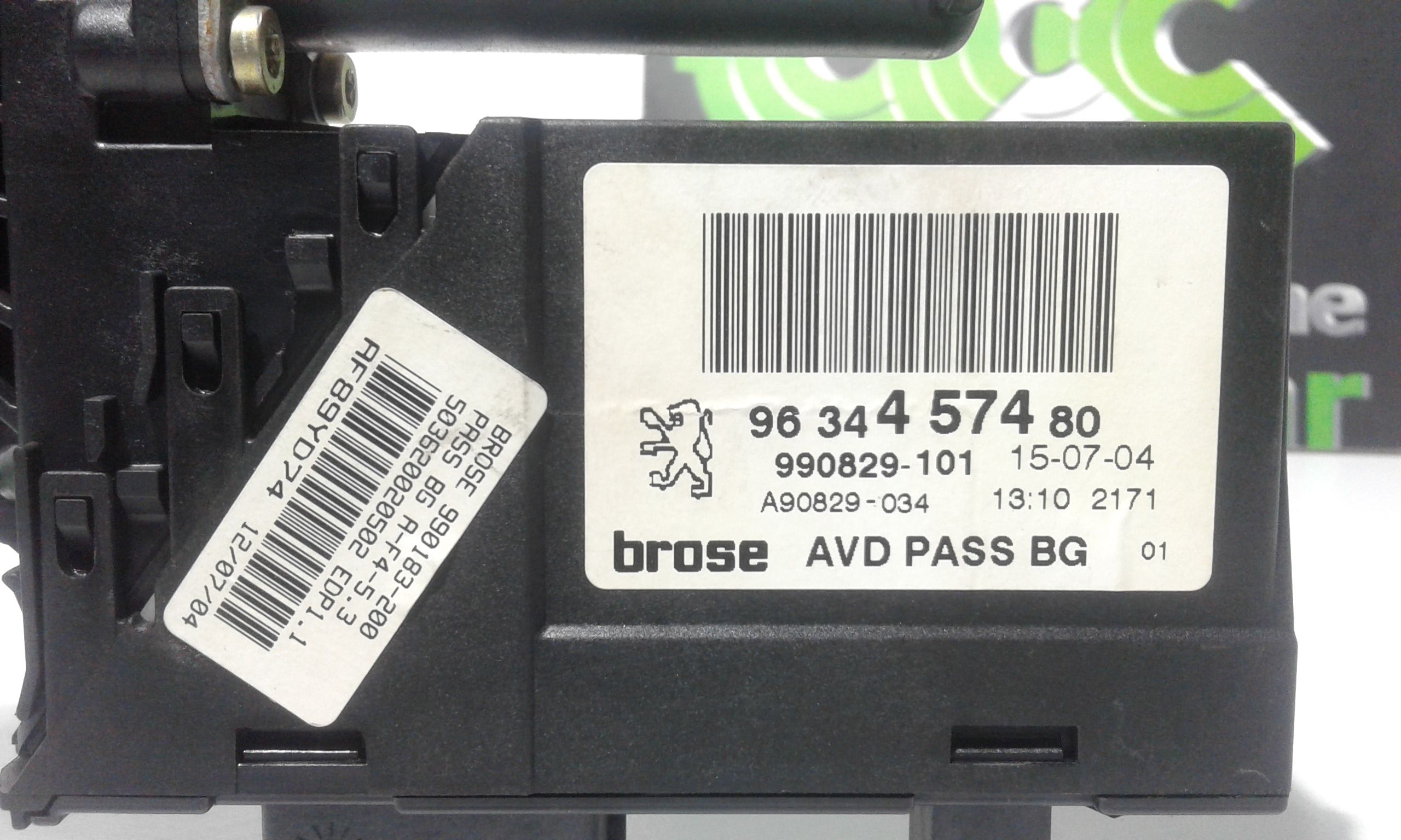 Motorino Alzavetro anteriore destra PEUGEOT 307 Berlina
