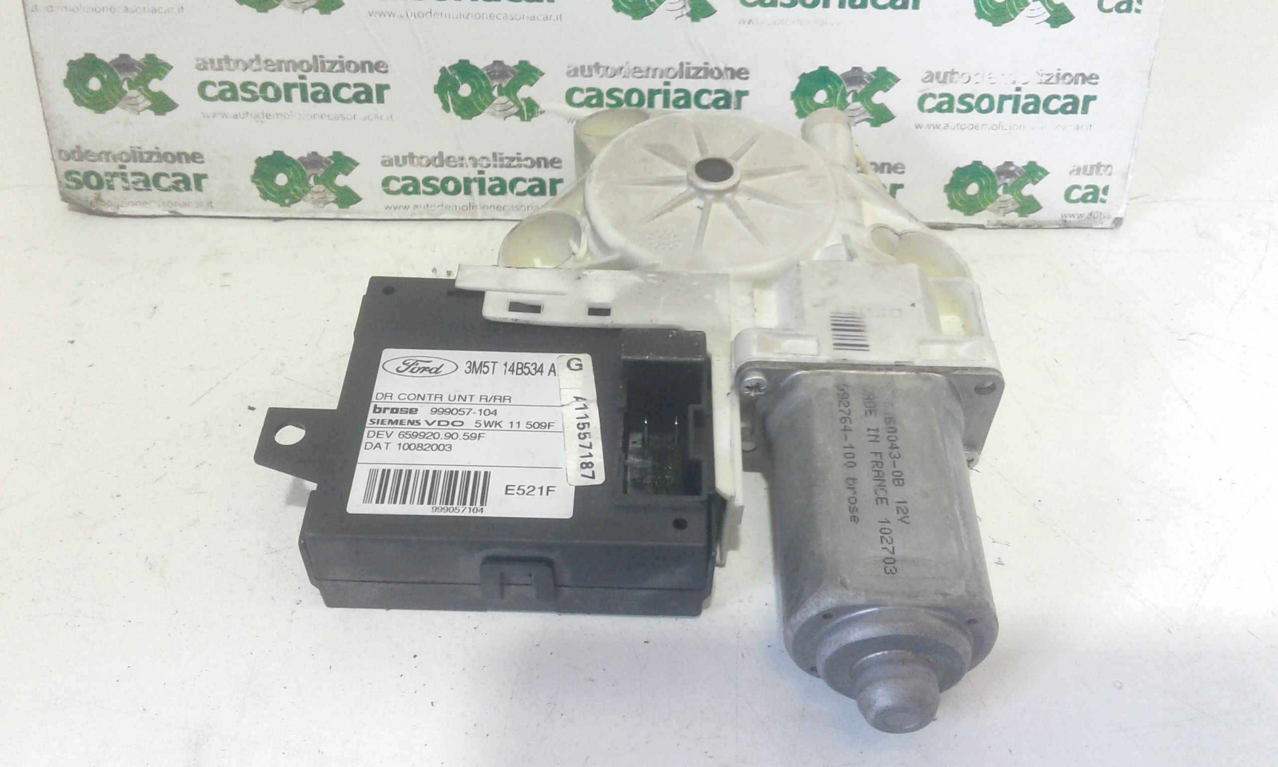 Motorino Alzavetro posteriore destra FORD C - Max 1 Serie