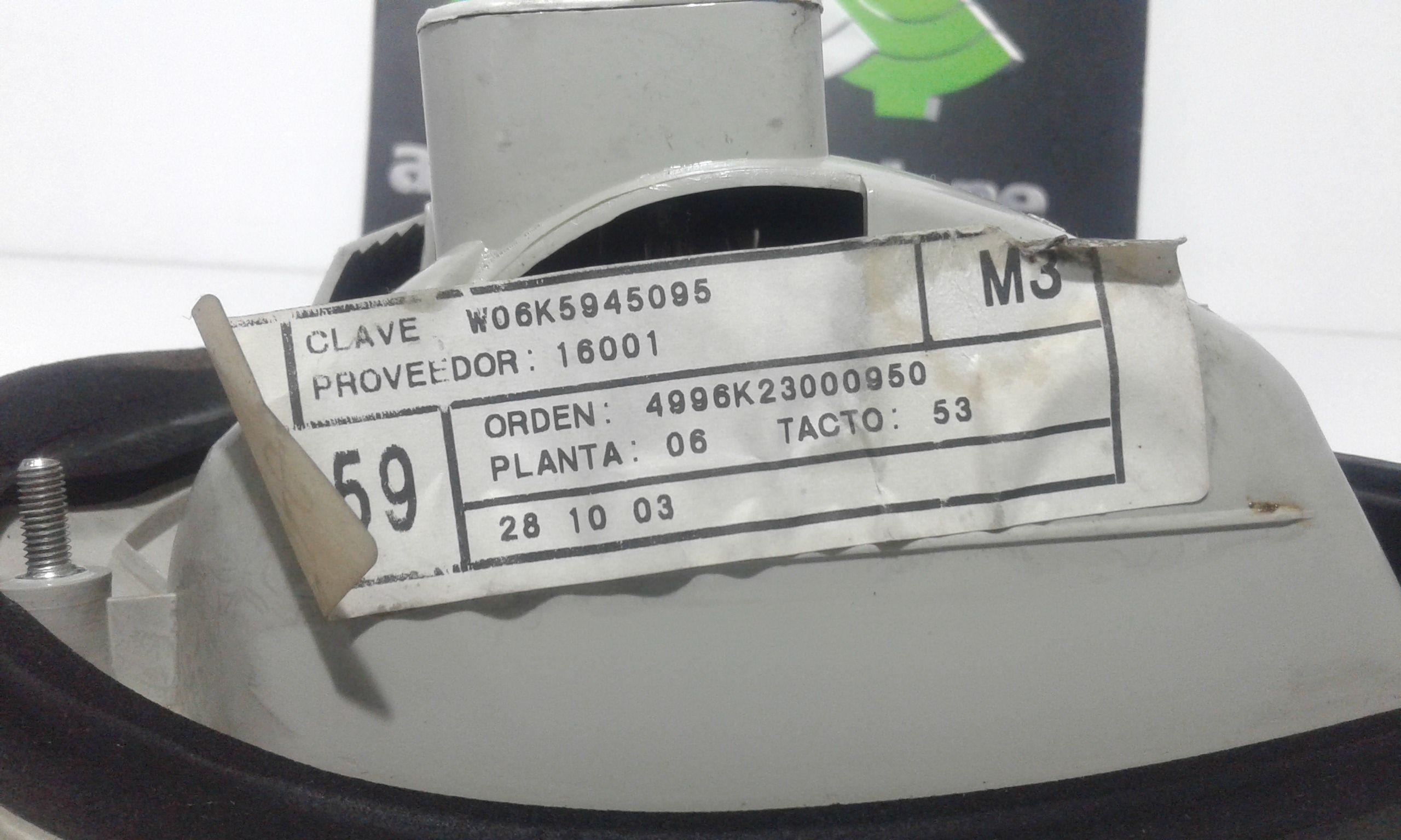 Stop fanale posteriore Destro Passeggero SEAT Cordoba Berlina 1 Serie