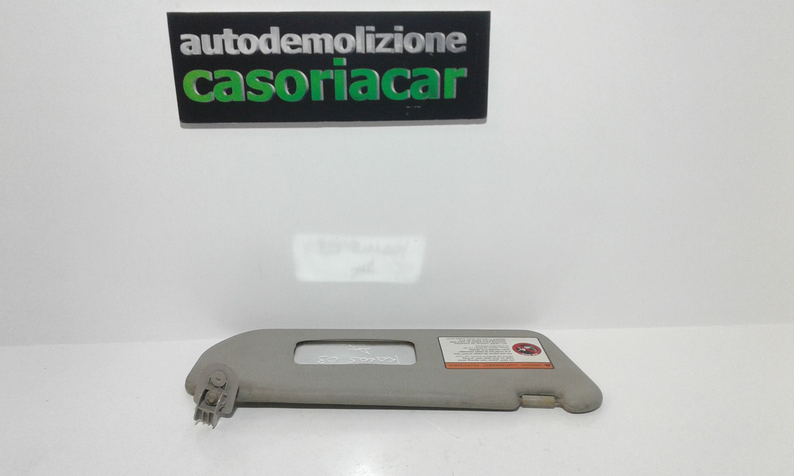 Parasole aletta Lato Passeggero CHEVROLET Kalos 1 Serie