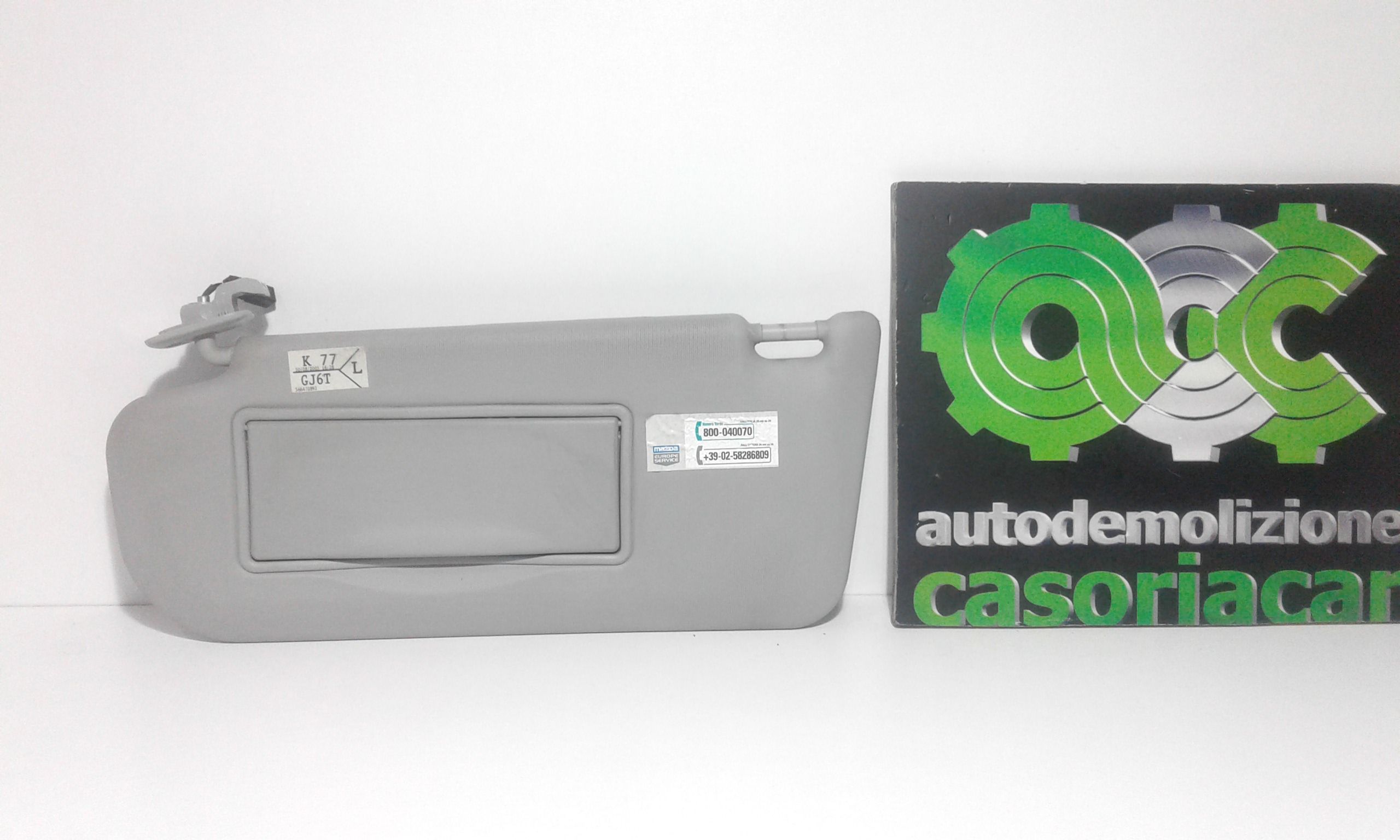 Parasole aletta anteriore Lato Guida MAZDA 6 S. Wagon