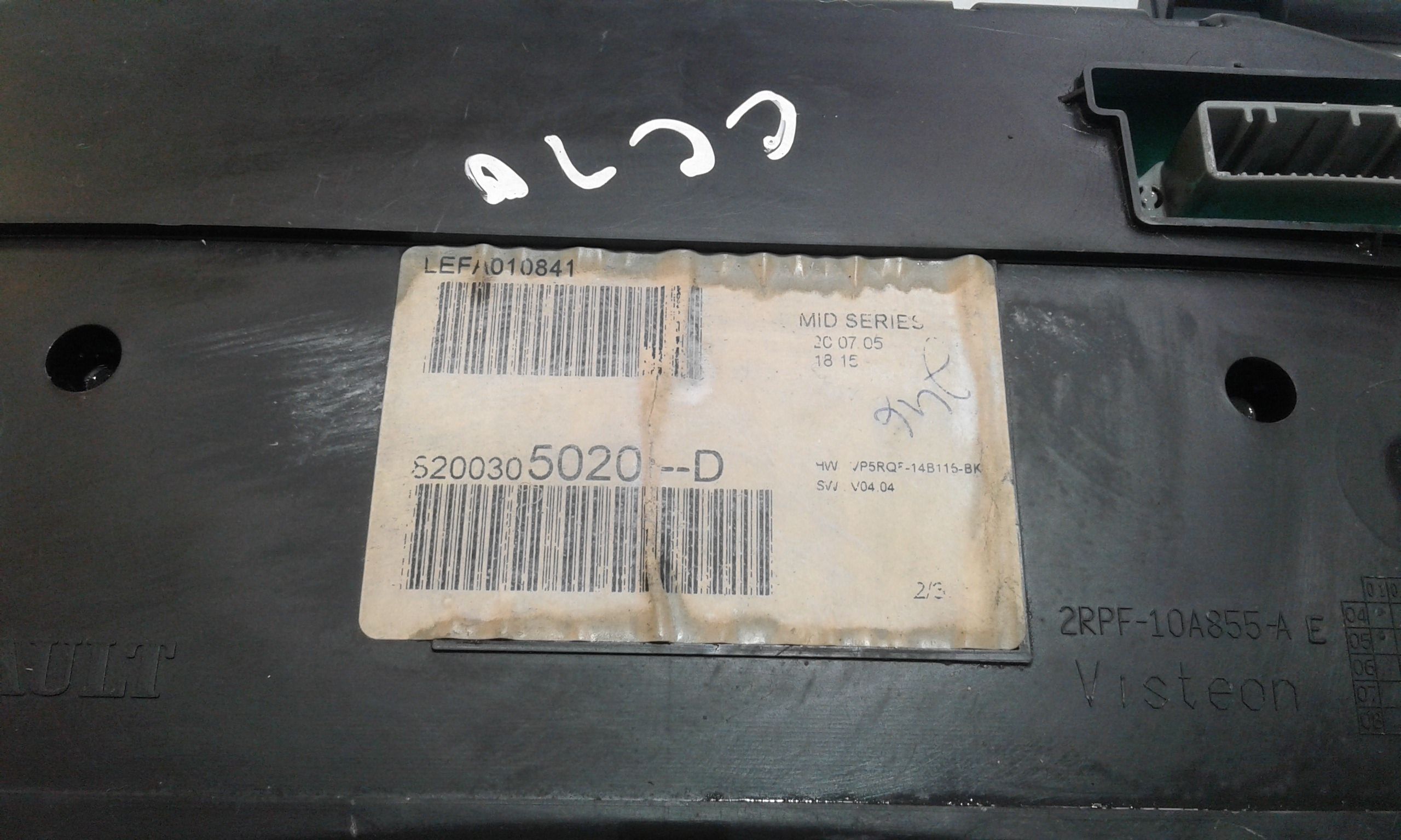 Quadro Strumenti RENAULT Clio Serie