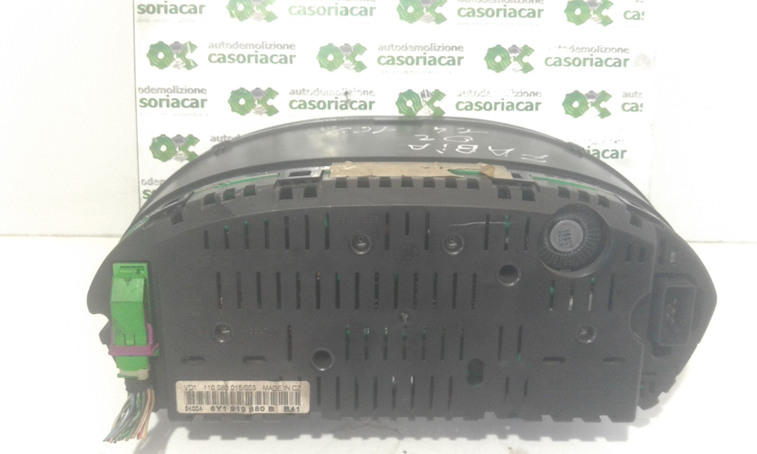 Quadro Strumenti SKODA Fabia Berlina 1 Serie