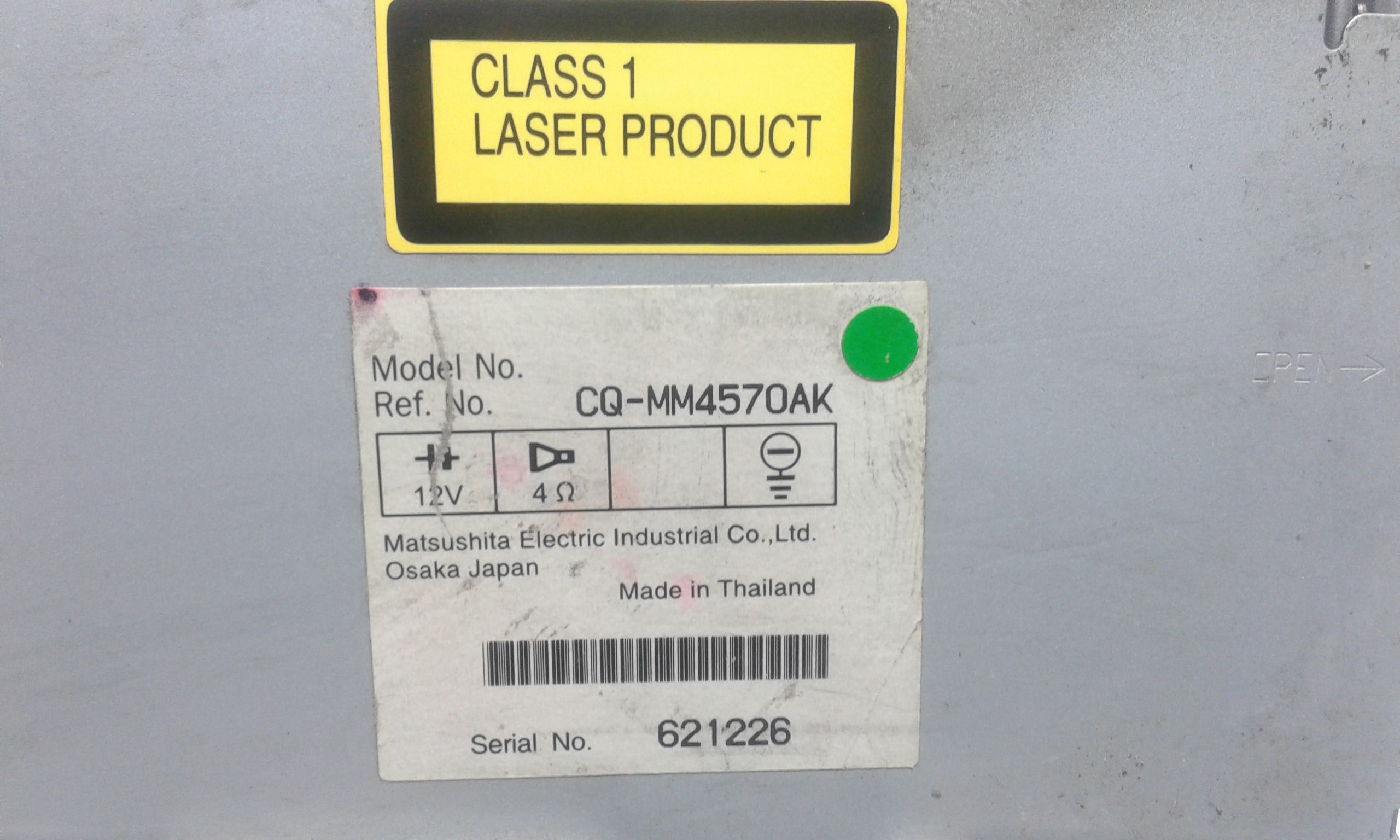 Autoradio MAZDA 6 S. Wagon