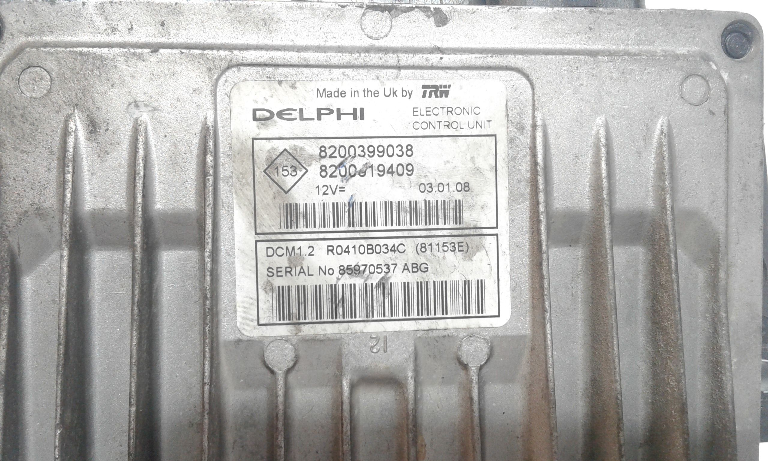 Centralina motore RENAULT Clio Serie