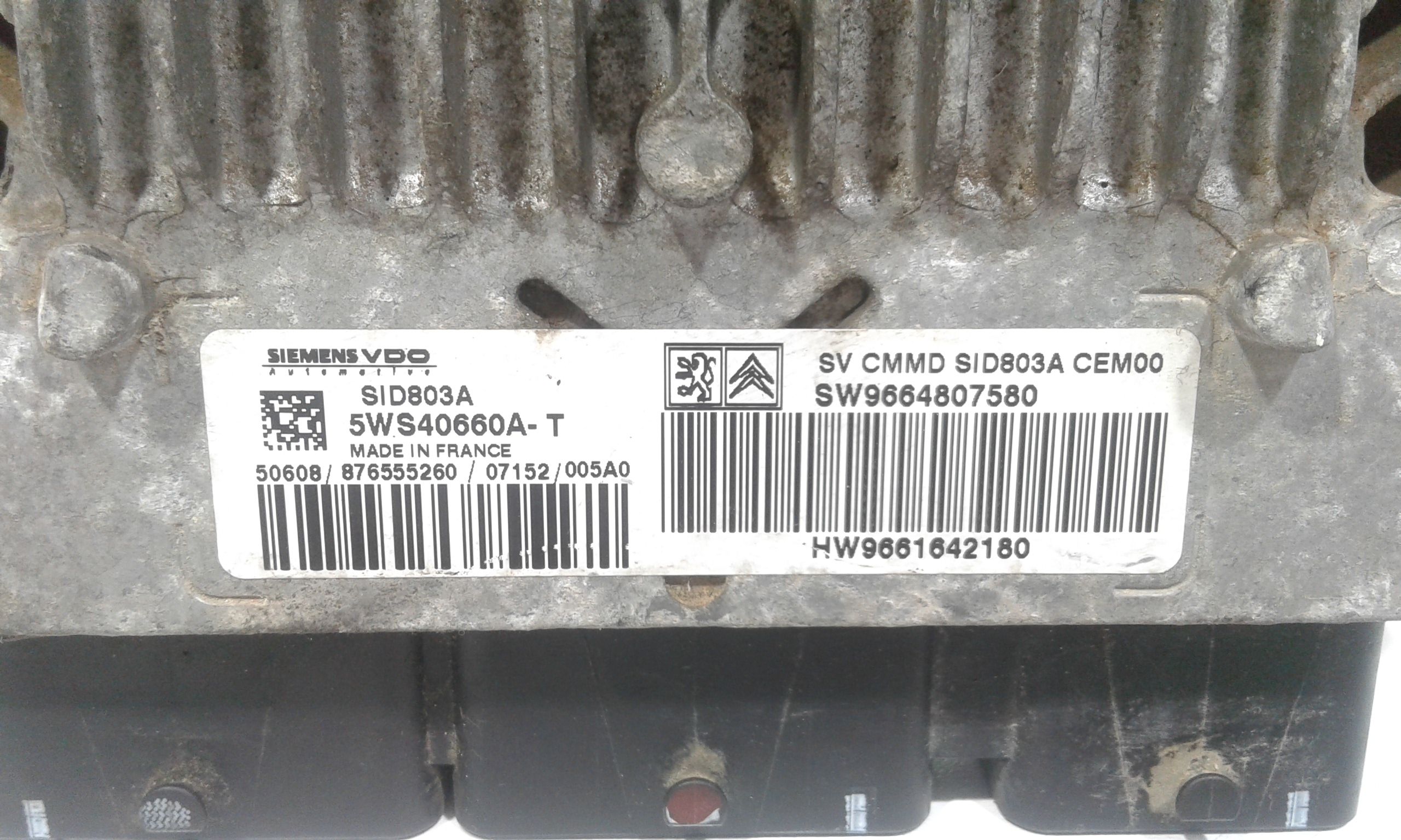 Centralina motore PEUGEOT 807 1 Serie