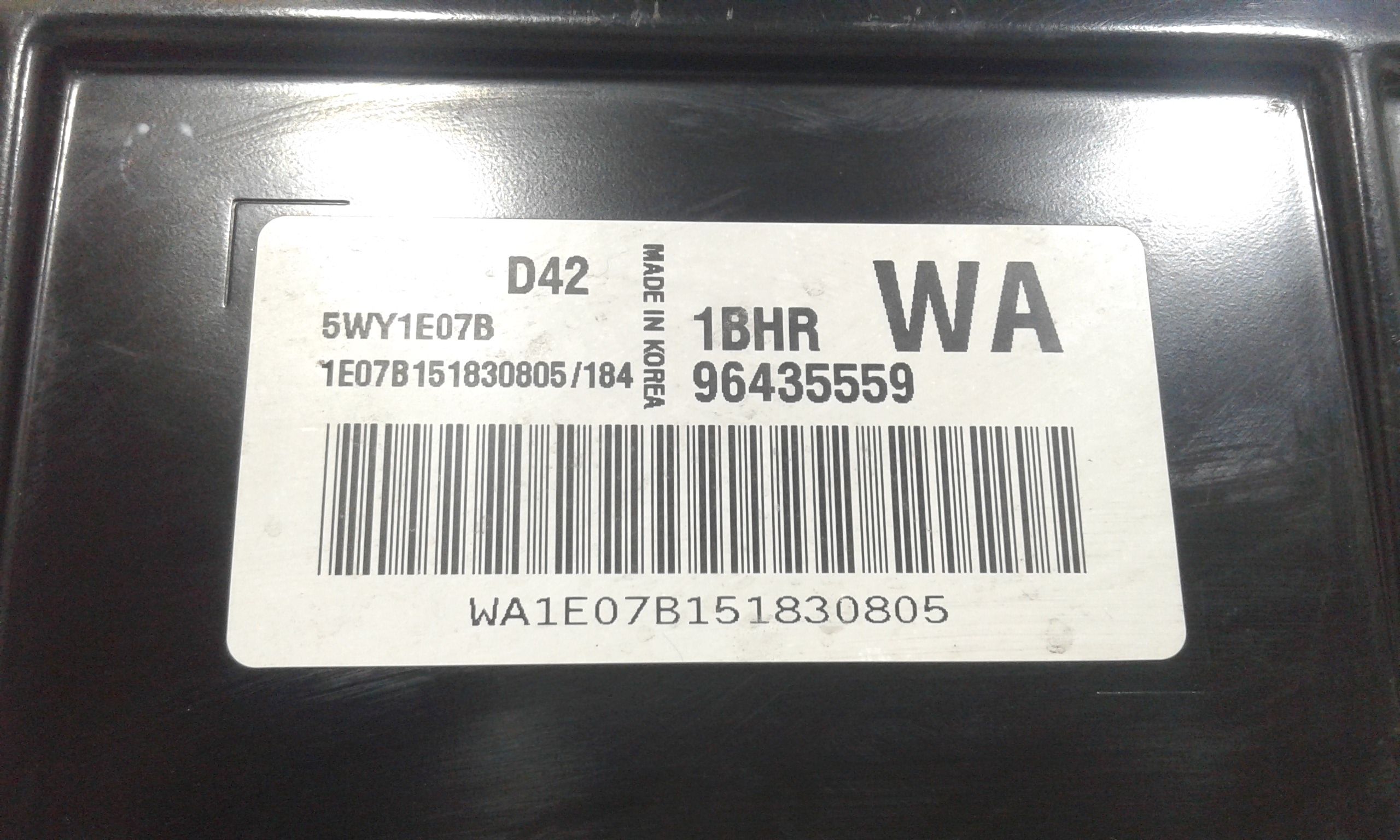Centralina motore CHEVROLET Kalos 1 Serie