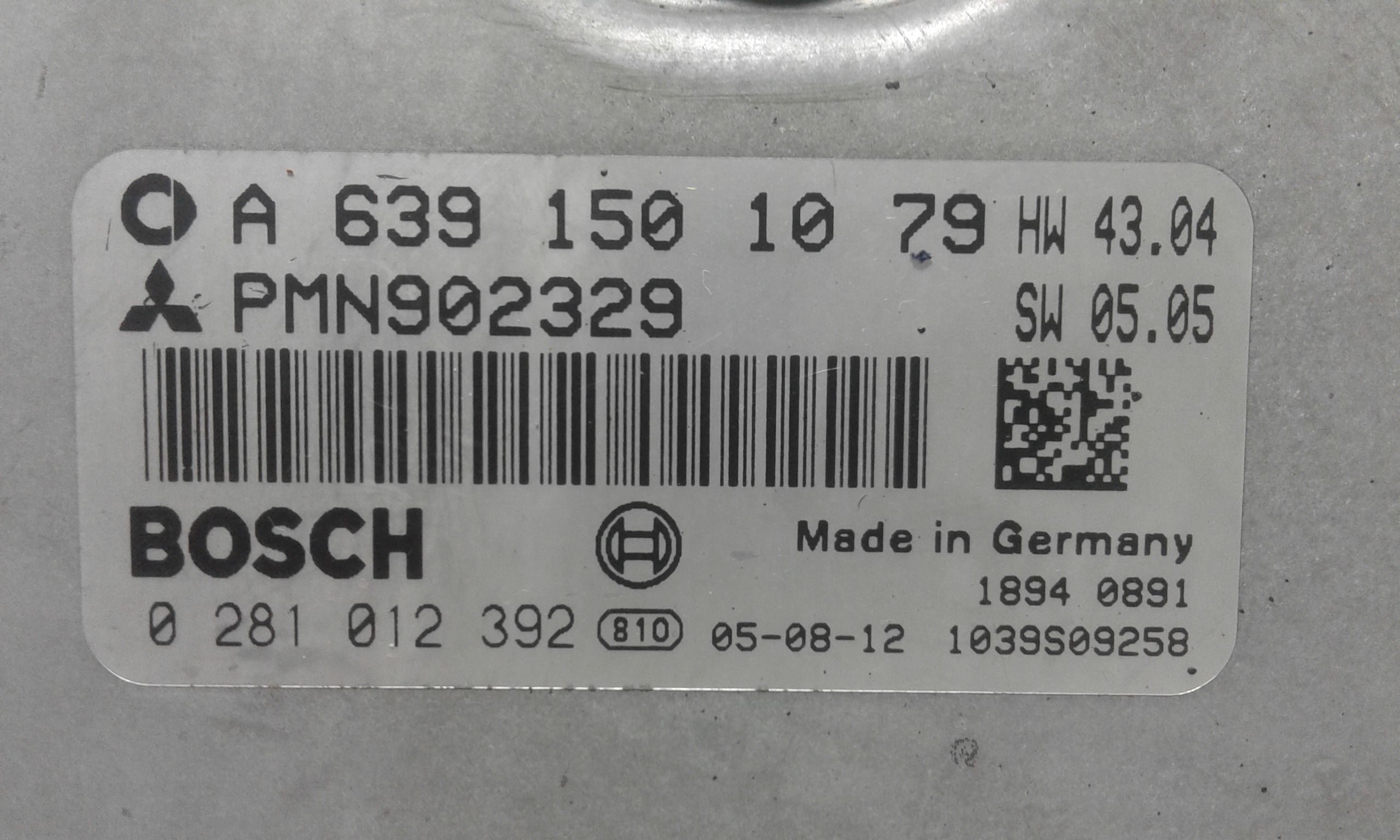 Centralina motore MITSUBISHI Colt Serie 3P