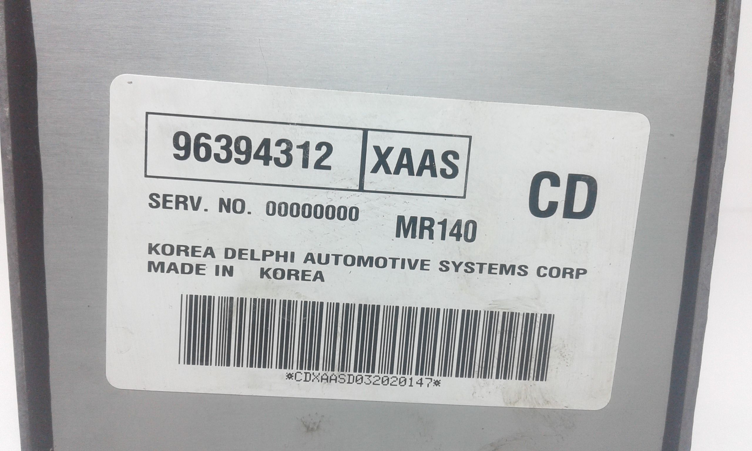 Centralina motore DAEWOO Kalos Serie