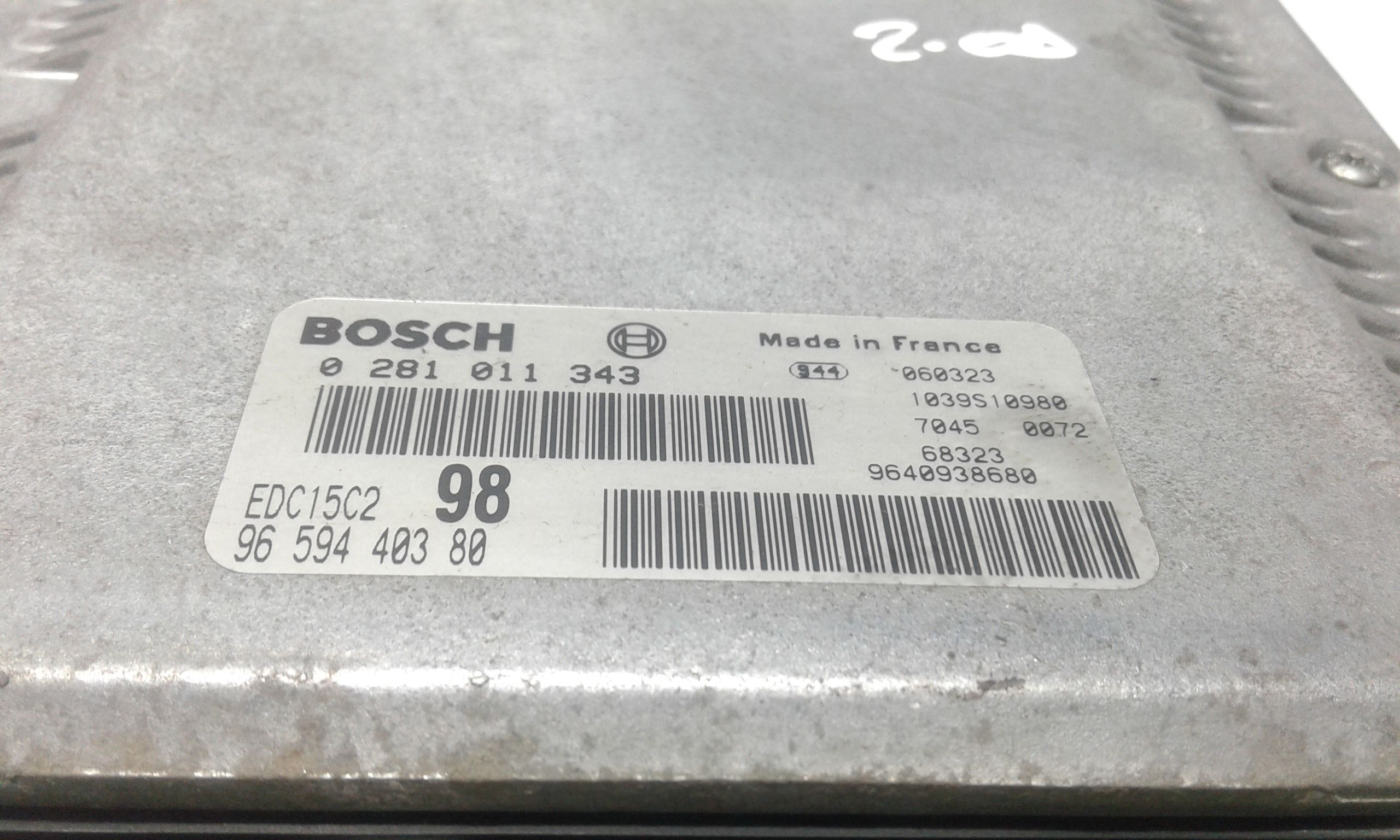 Centralina motore FIAT Scudo 1 Serie