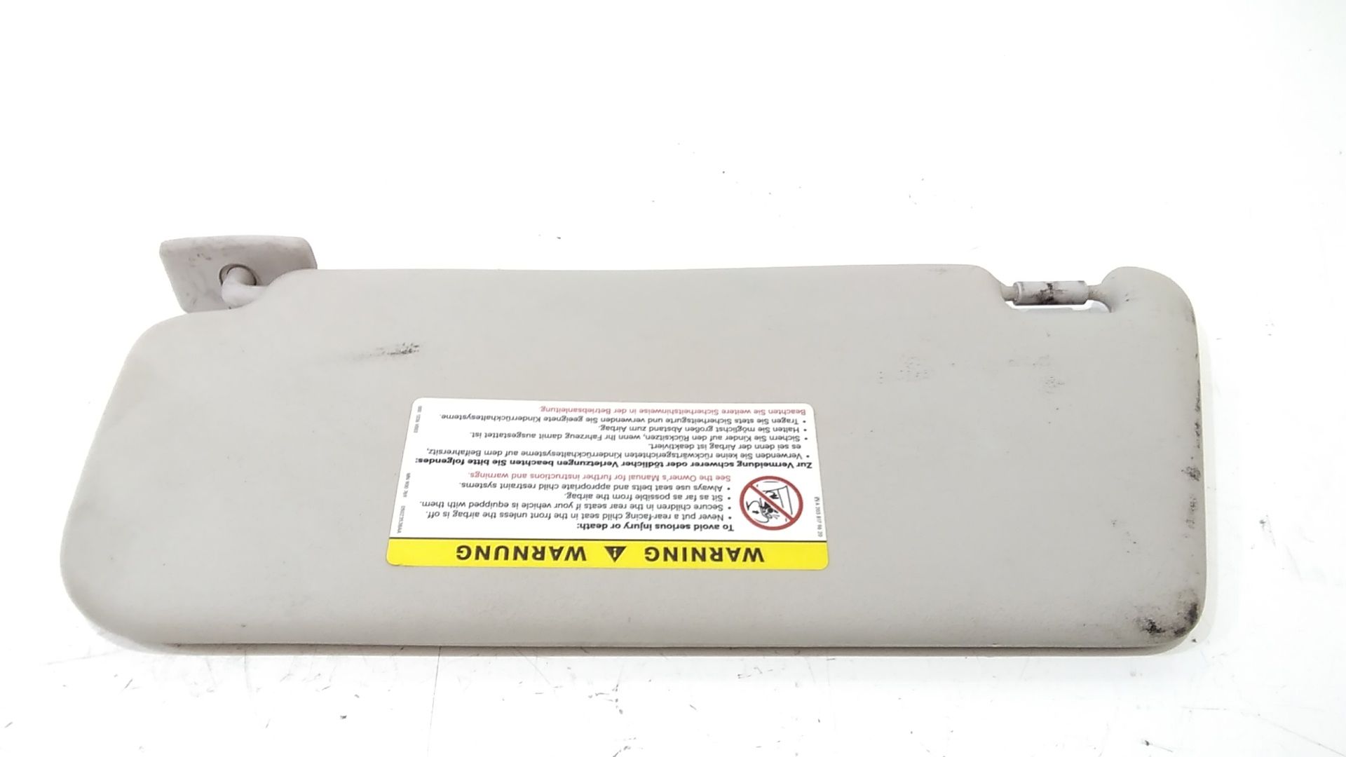 Parasole aletta Lato Passeggero MERCEDES Classe A W169 3 Serie