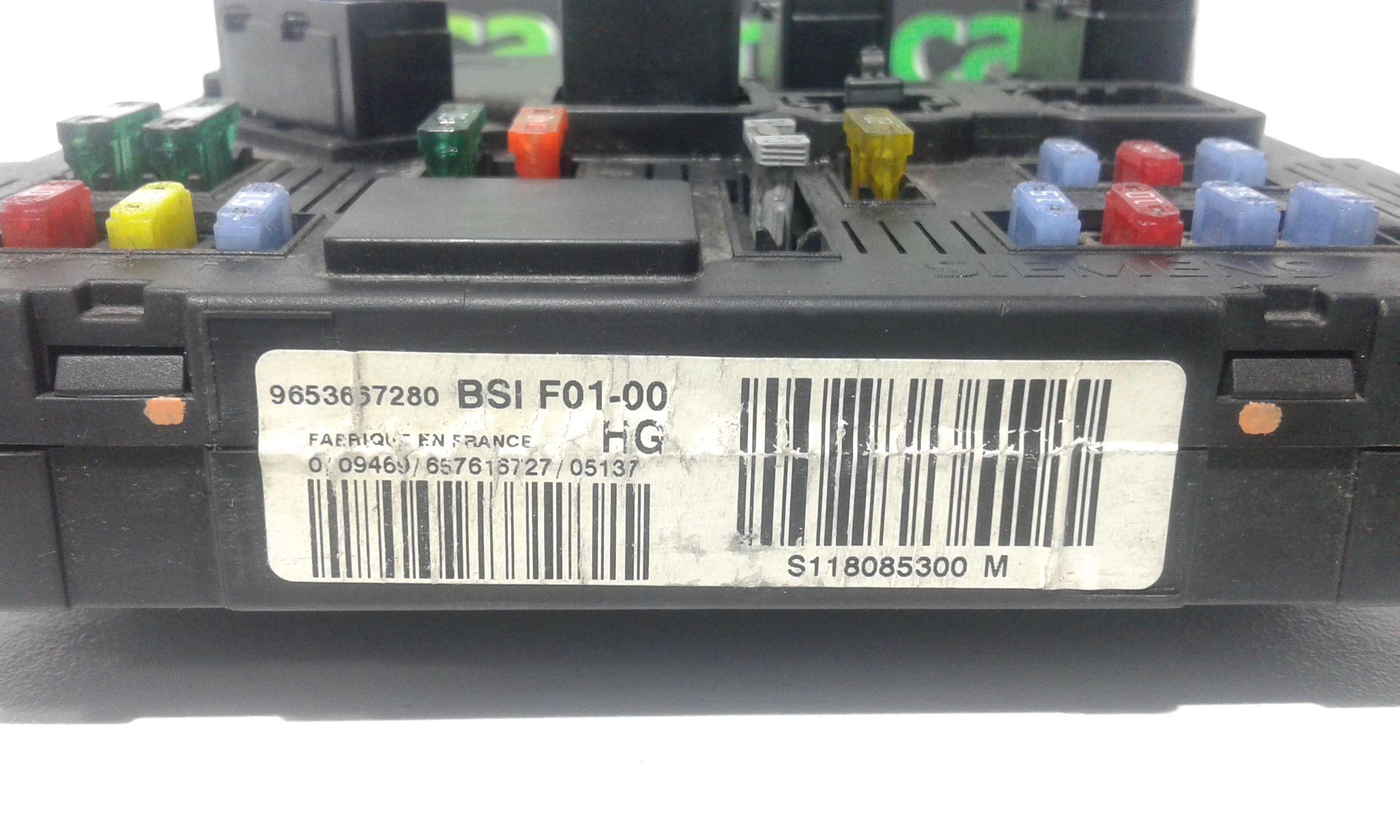 Body Computer PEUGEOT 1007 1 Serie