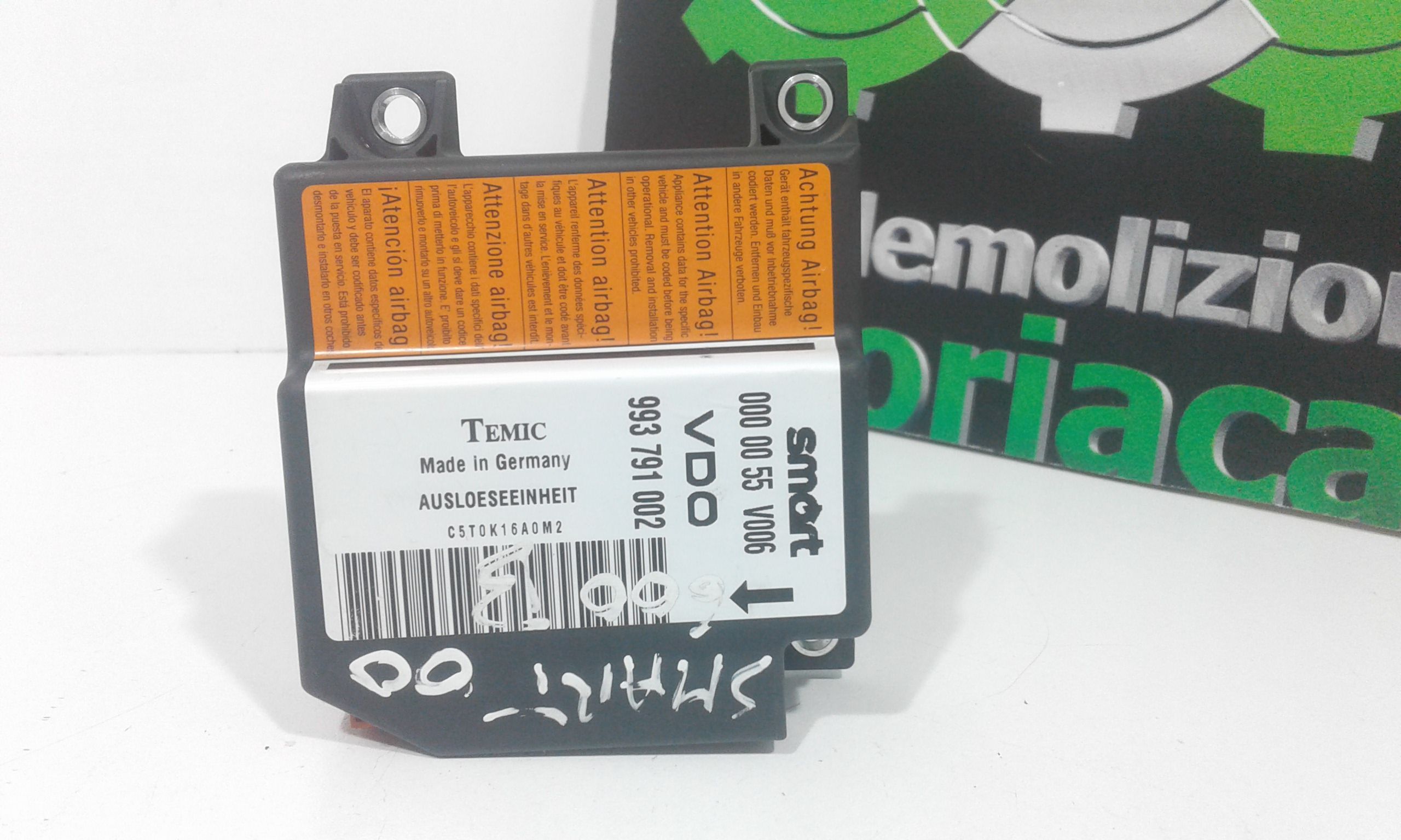 Centralina Airbag SMART ForTwo Coup 1 Serie