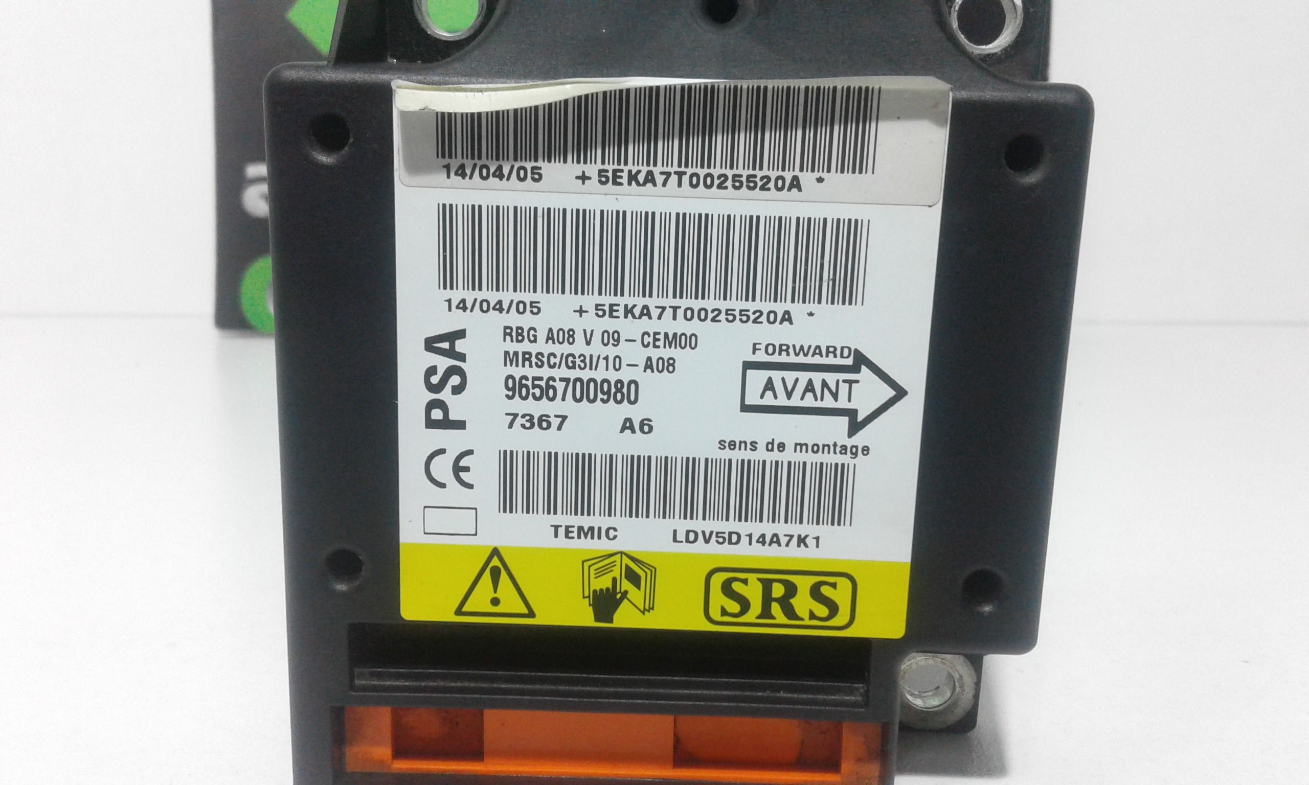 Centralina Airbag PEUGEOT 1007 1 Serie