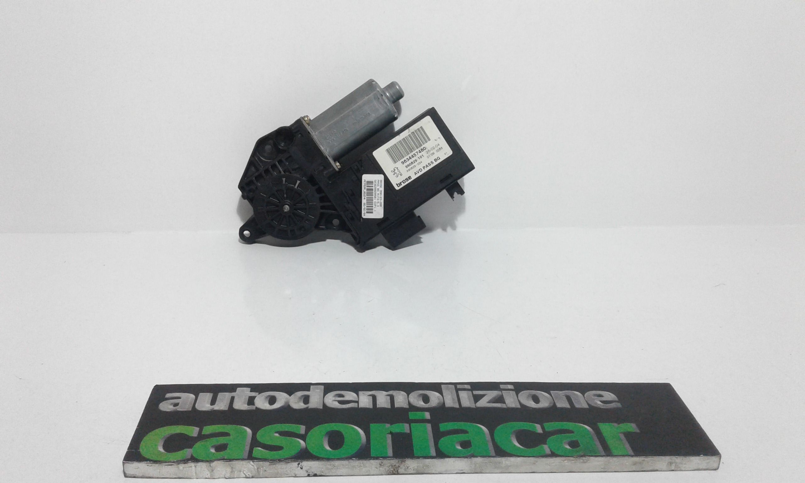 Motorino Alzavetro anteriore destra PEUGEOT 307 Berlina
