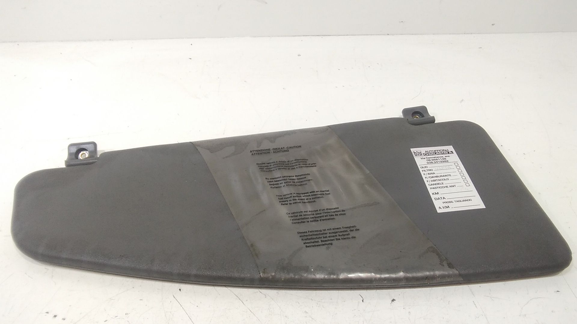 Parasole aletta anteriore Lato Guida FIAT Dobl 1 Serie