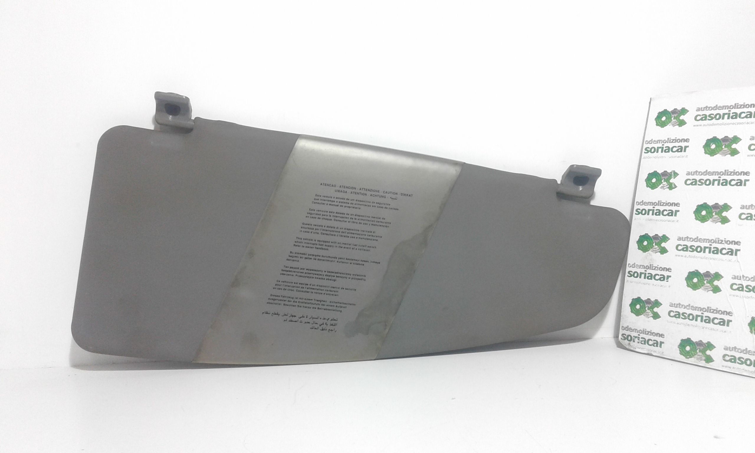 Parasole aletta Lato Passeggero FIAT Dobl 1 Serie