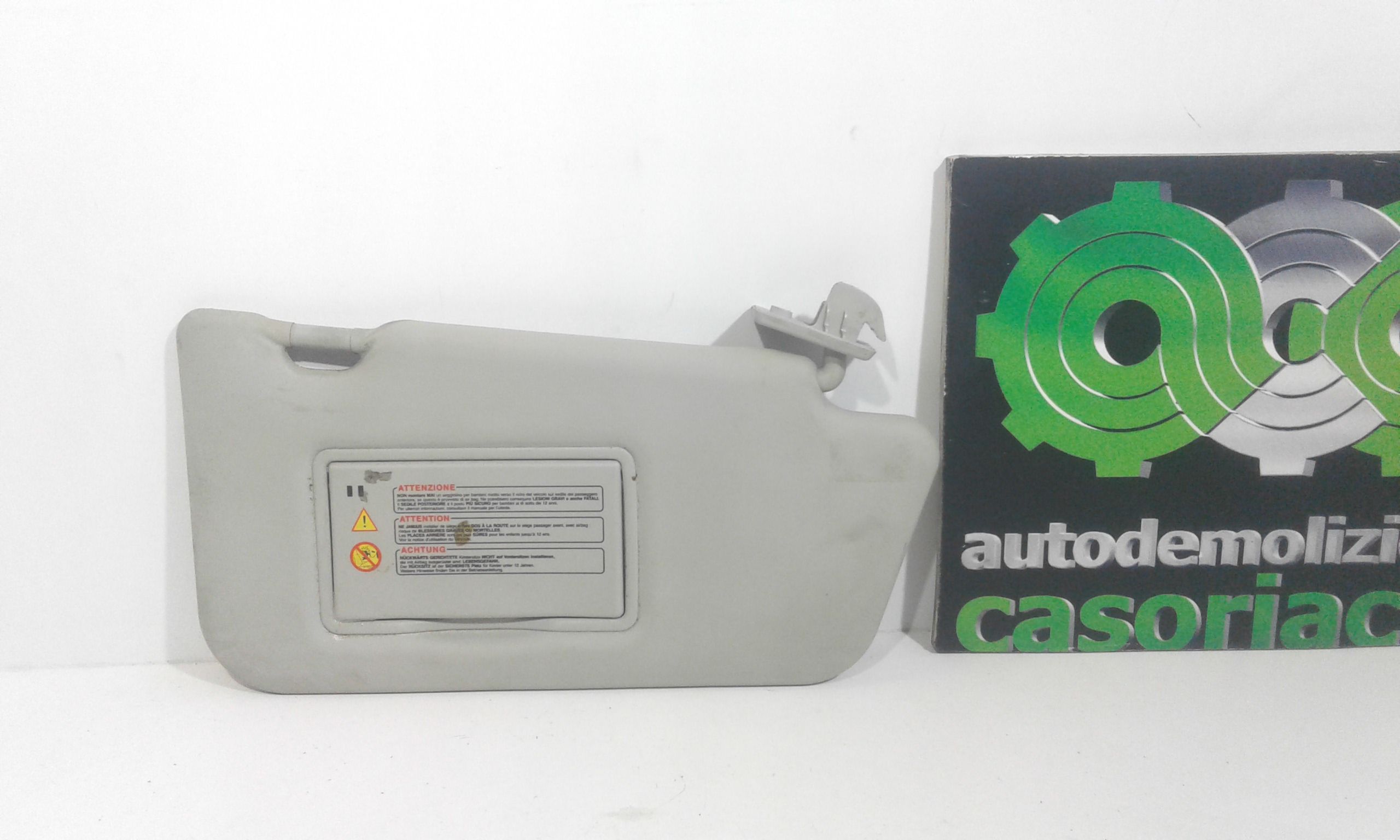 Parasole aletta Lato Passeggero NISSAN Micra 4 Serie