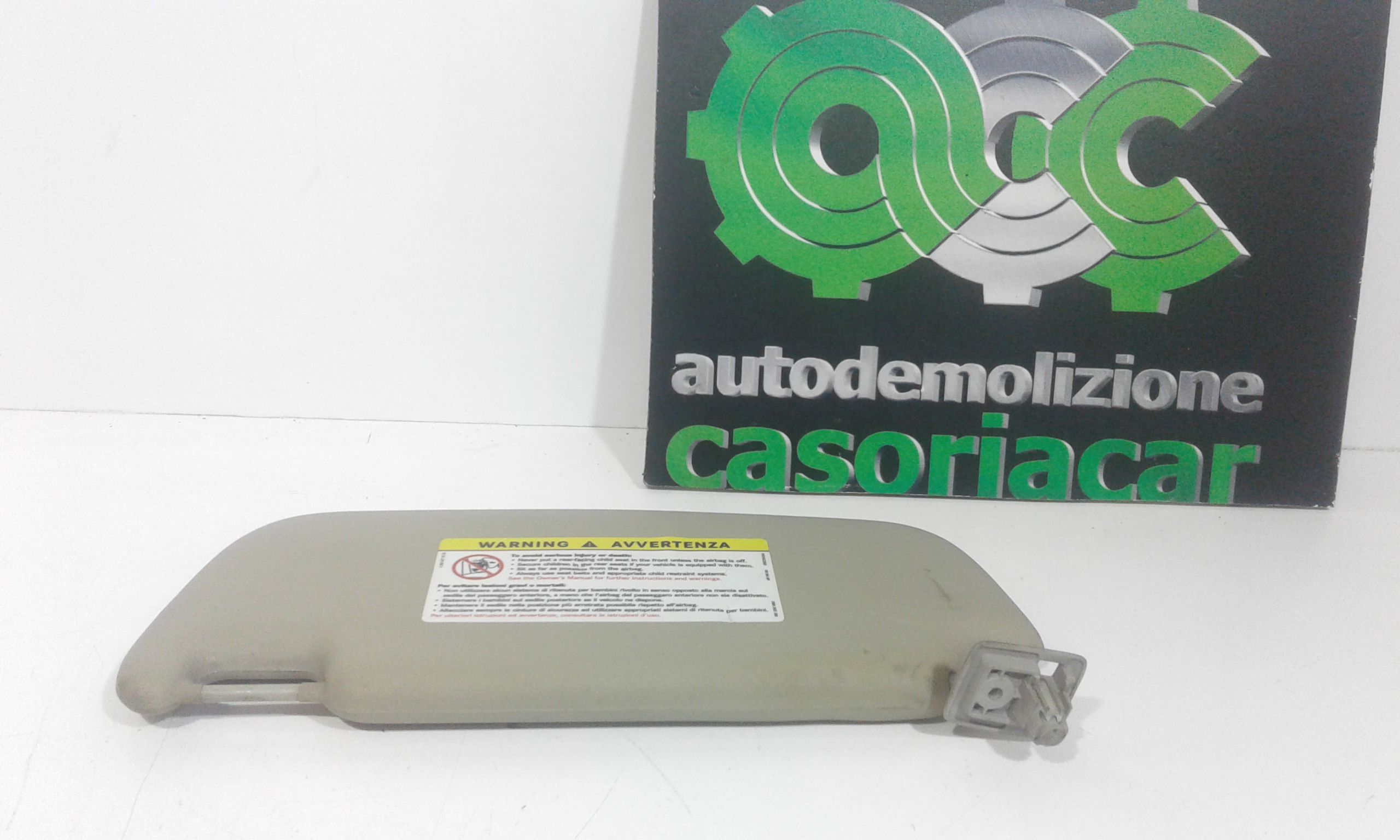 Parasole aletta Lato Passeggero SMART Forfour 1 Serie
