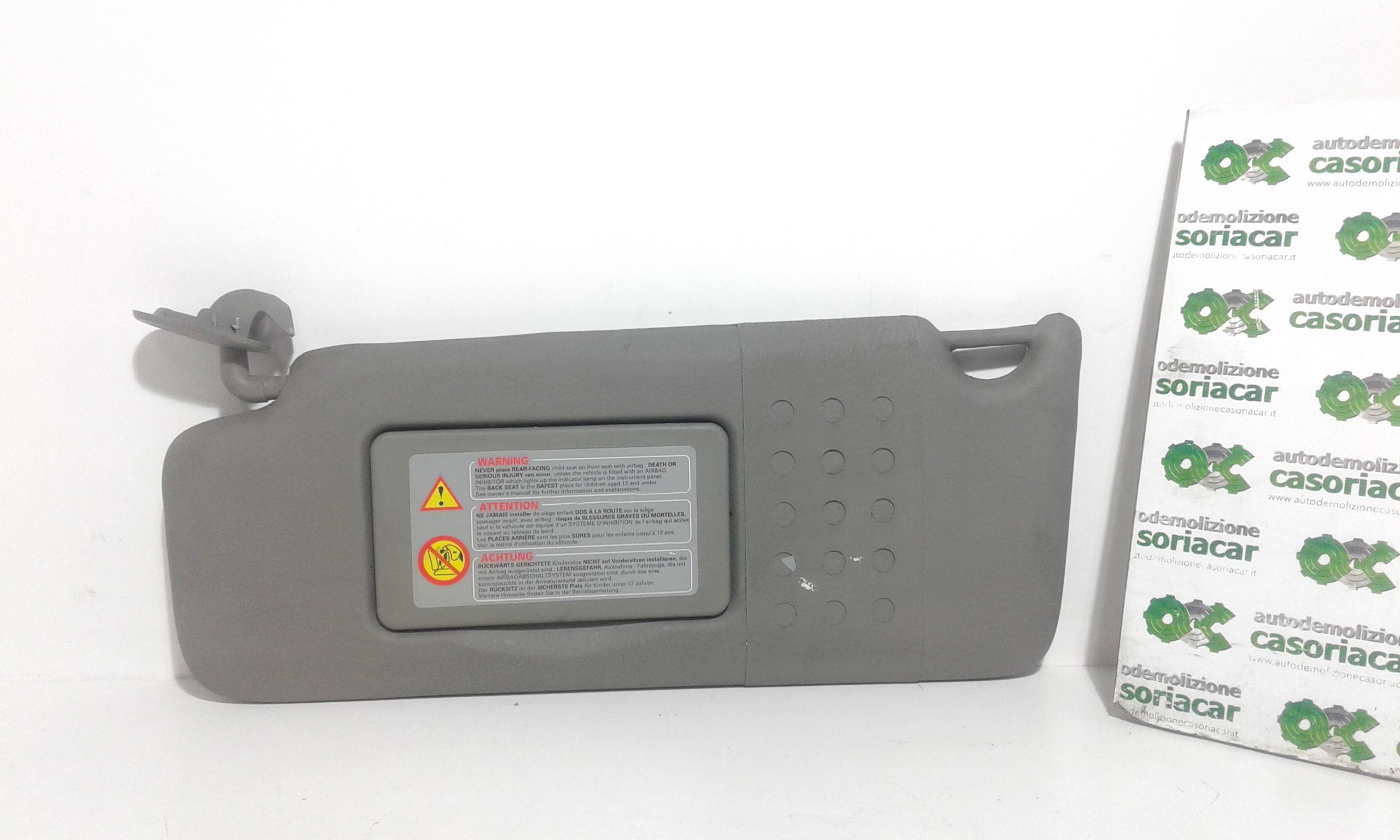 Parasole aletta anteriore Lato Guida RENAULT Clio 4