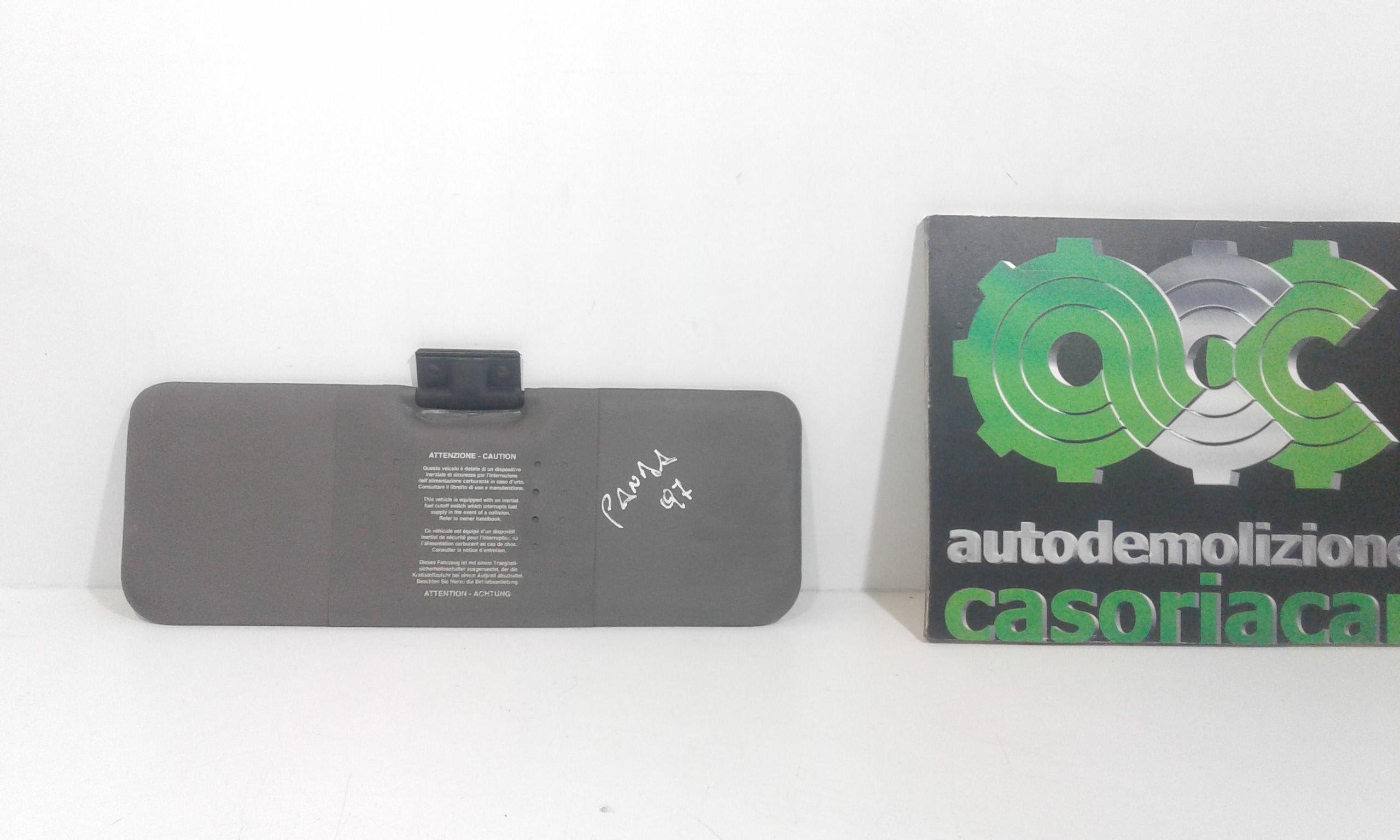 Parasole aletta anteriore Lato Guida FIAT Panda 1 Serie